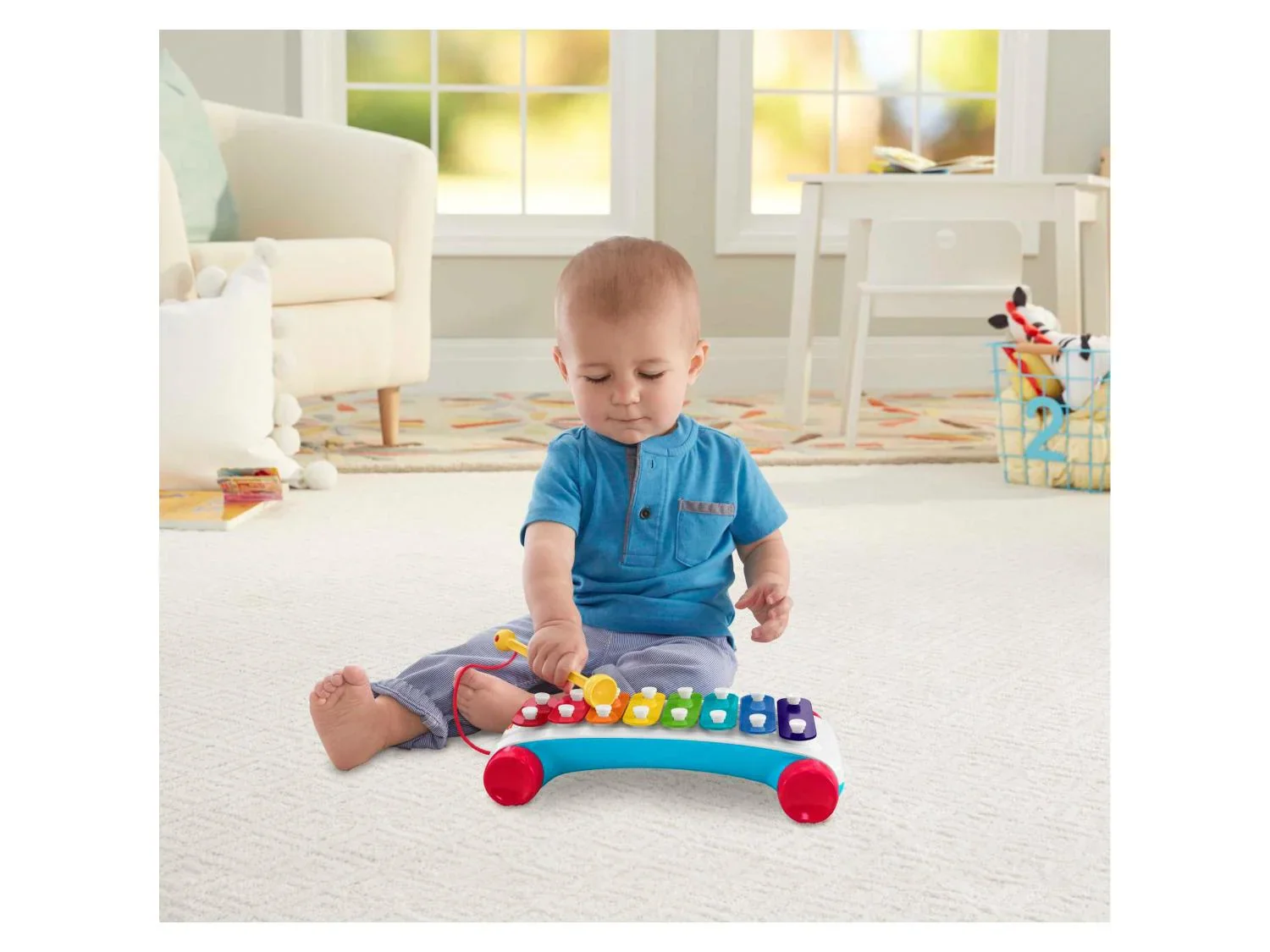 Fisher-Price Xylophone ou Capybara en peluche