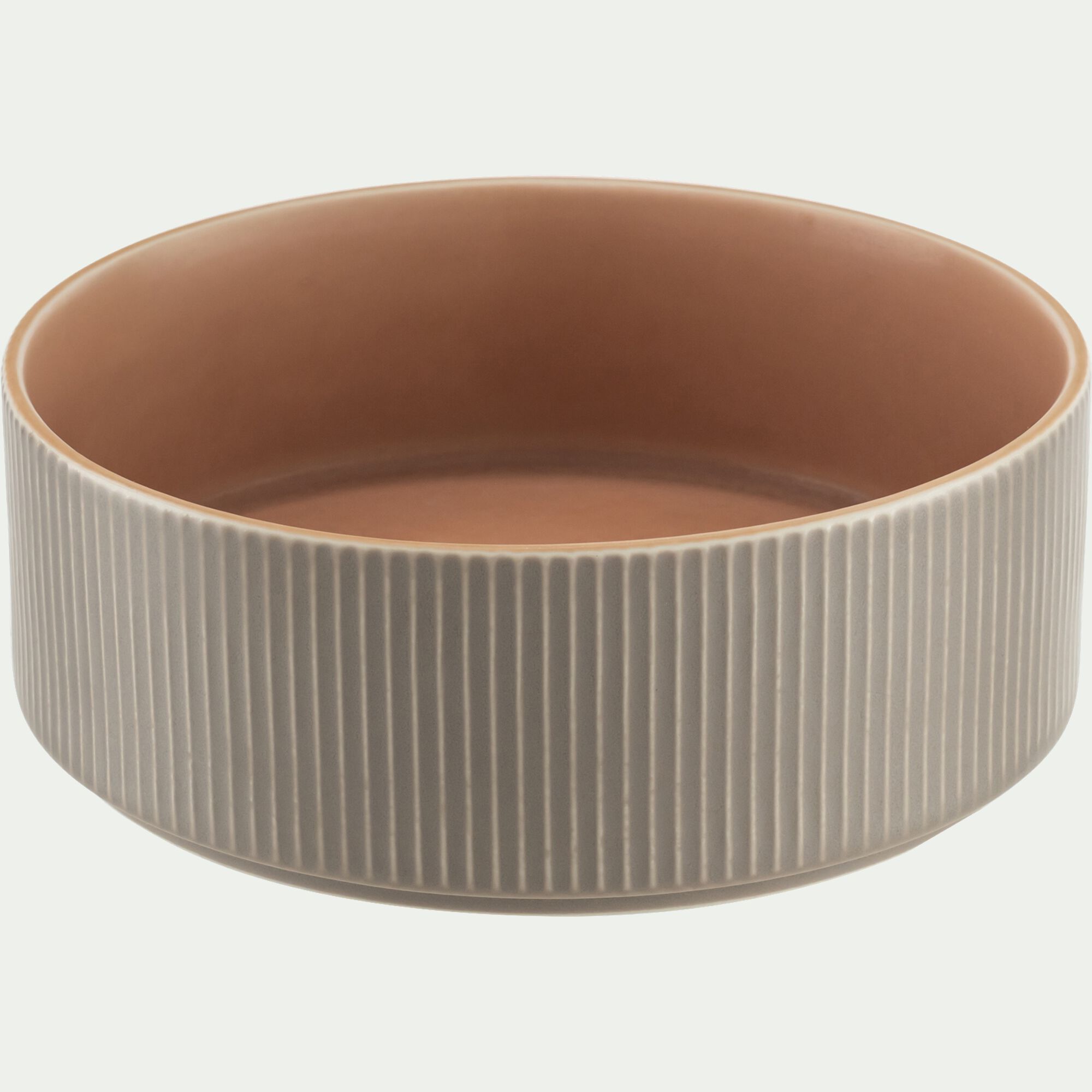 SIENNA - Bol en grès D16,5cm - brun