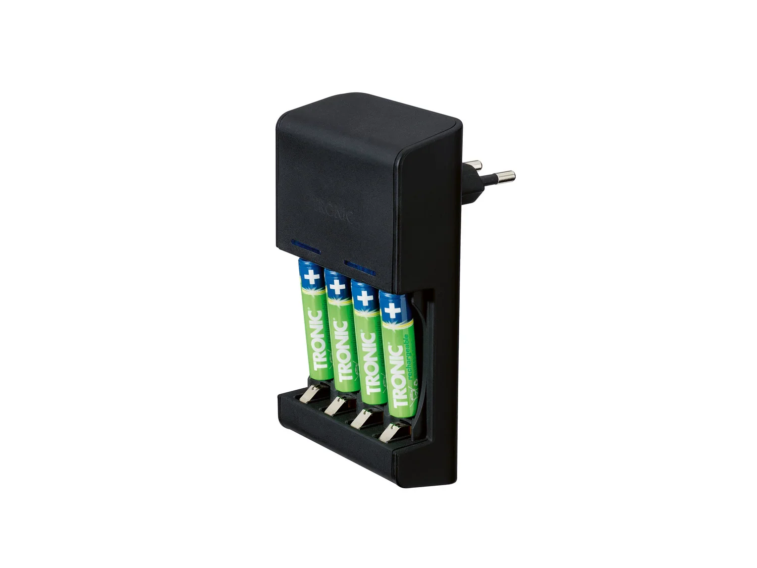 TRONIC Chargeur de piles AA et AAA