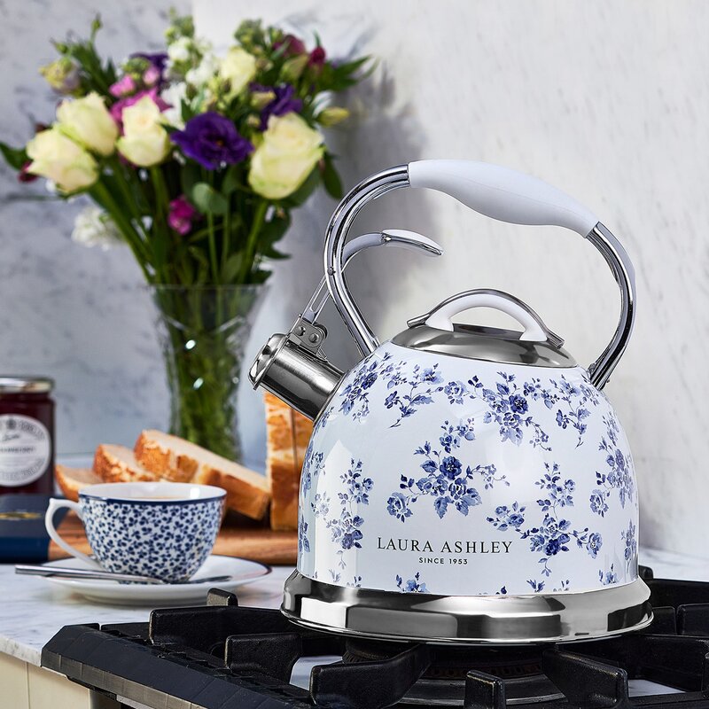 Vannkjele 2,5 L Elveden China Rose blå/hvit