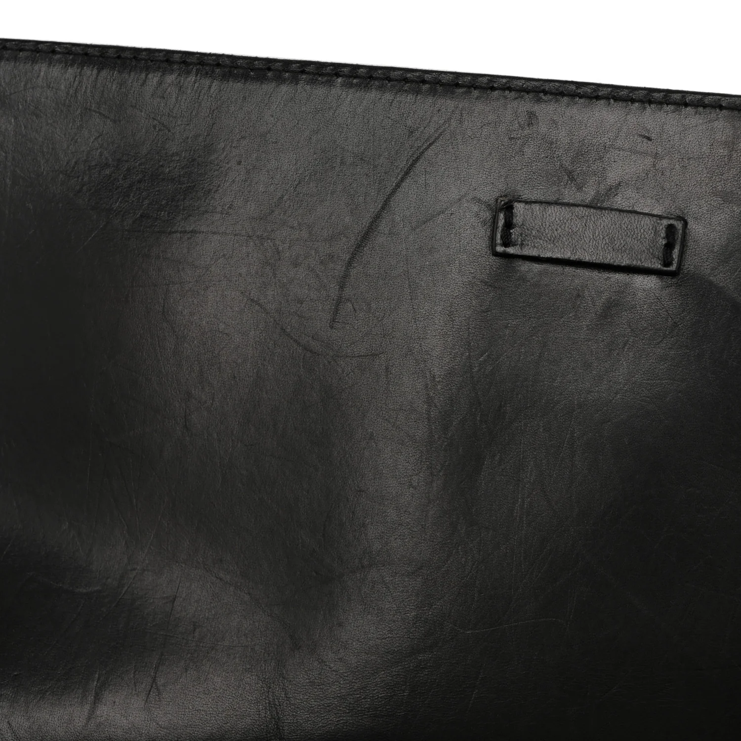 Calfskin Lady Bag Black Flamma