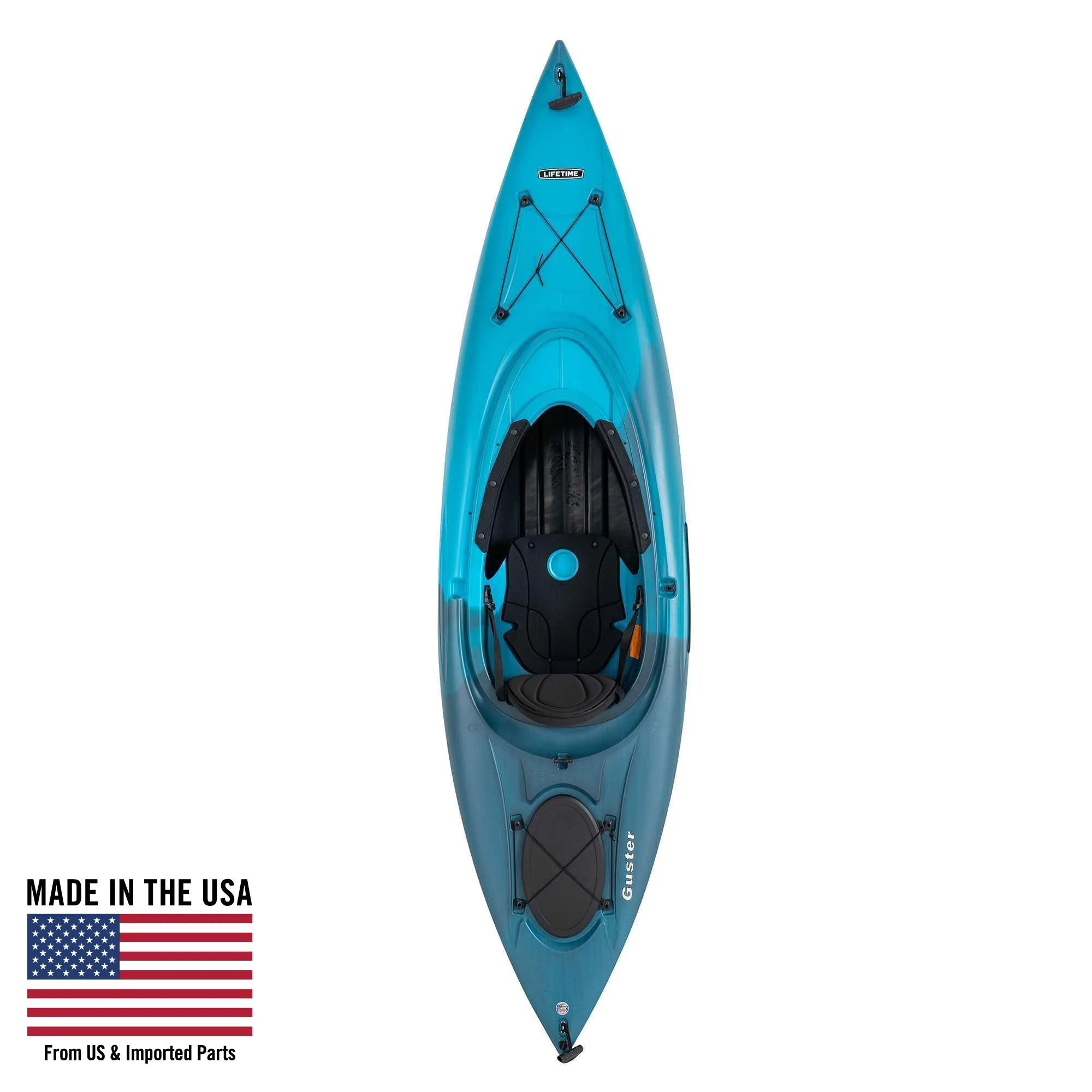 Lifetime Guster 10 Sit - Inside Kayak - Lime Green (90527)