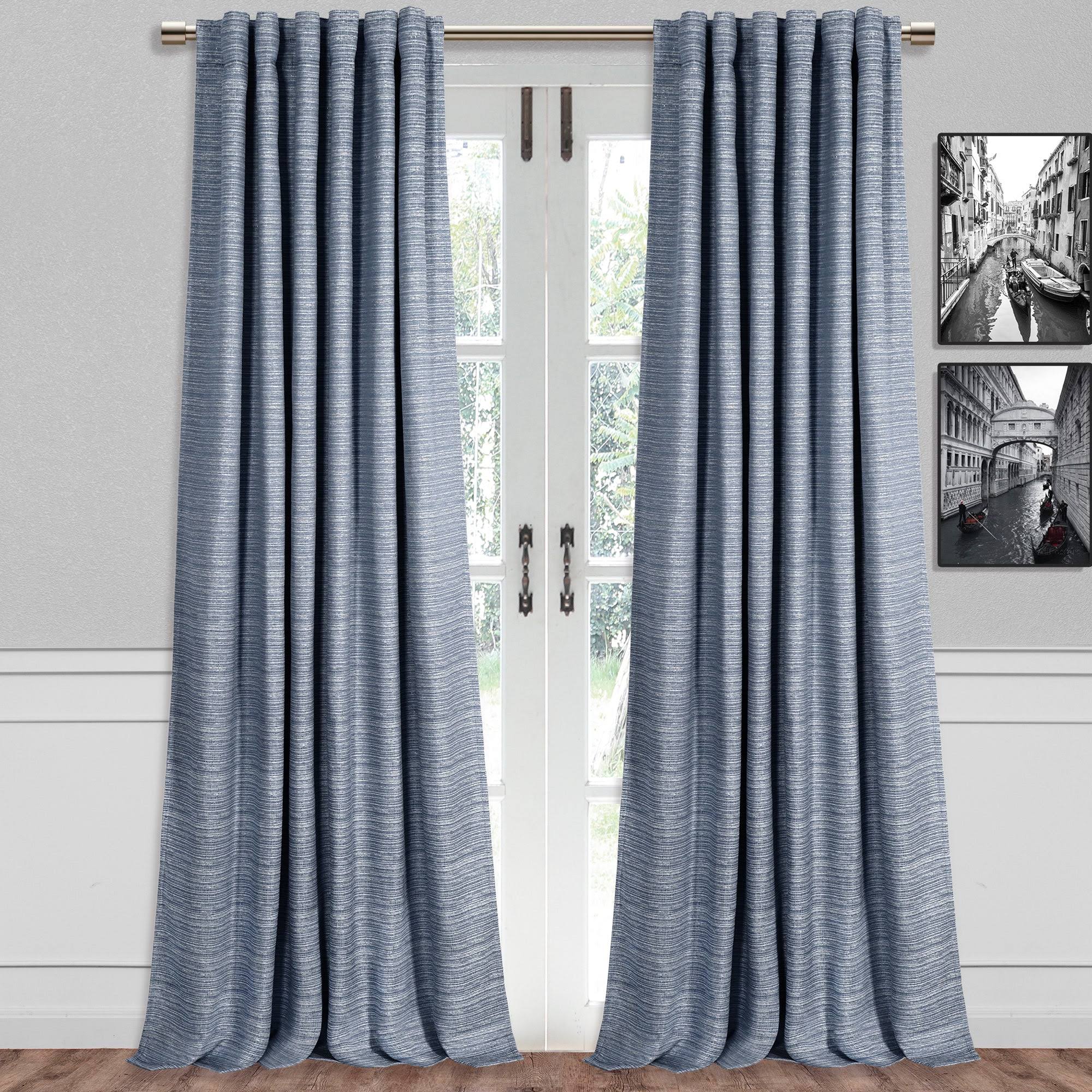 Swenson 100% Blackout Curtain 84 / Navy
