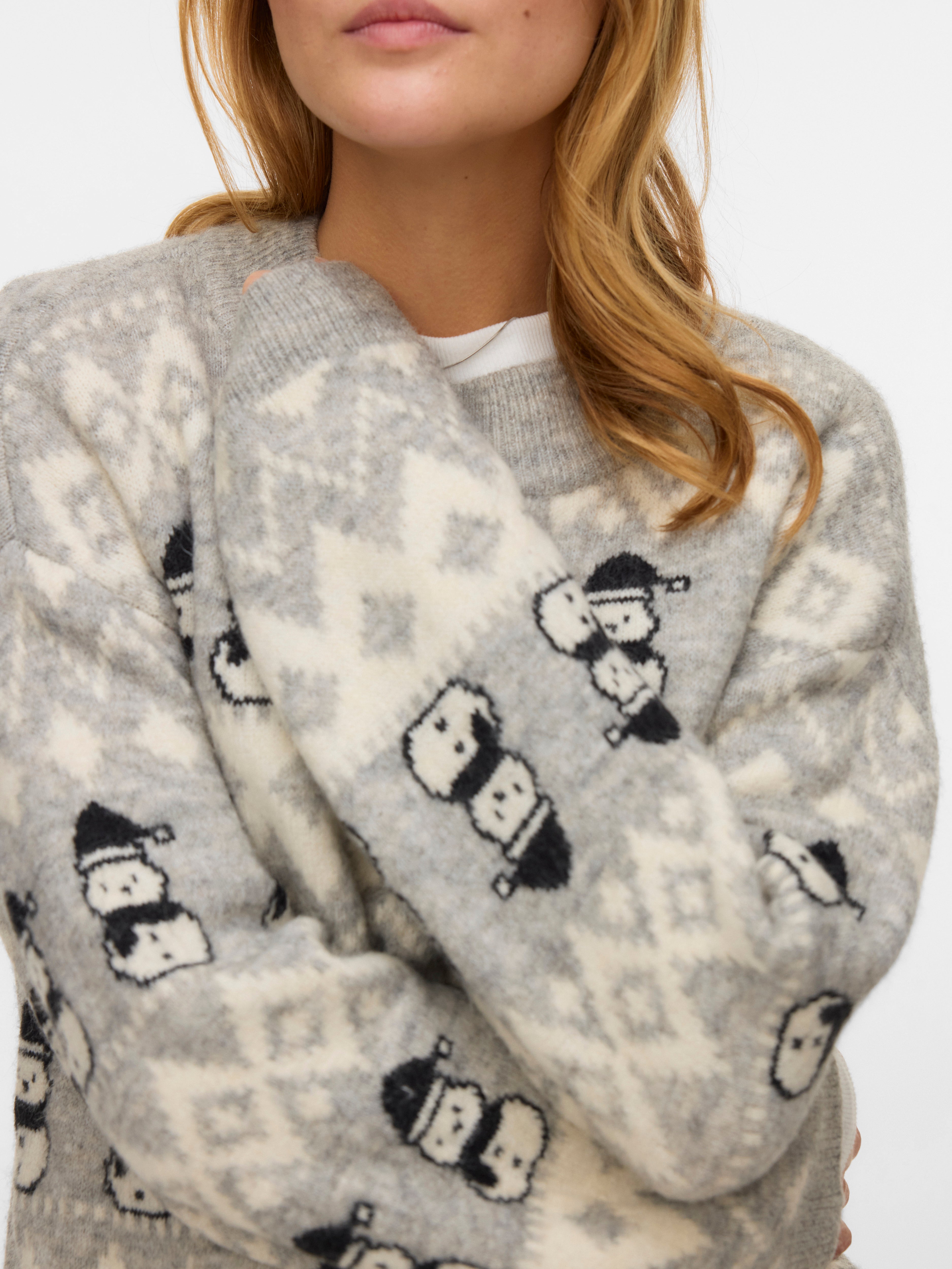 VERO MODA® VMFROSTSNOWMAN Knitted pullover