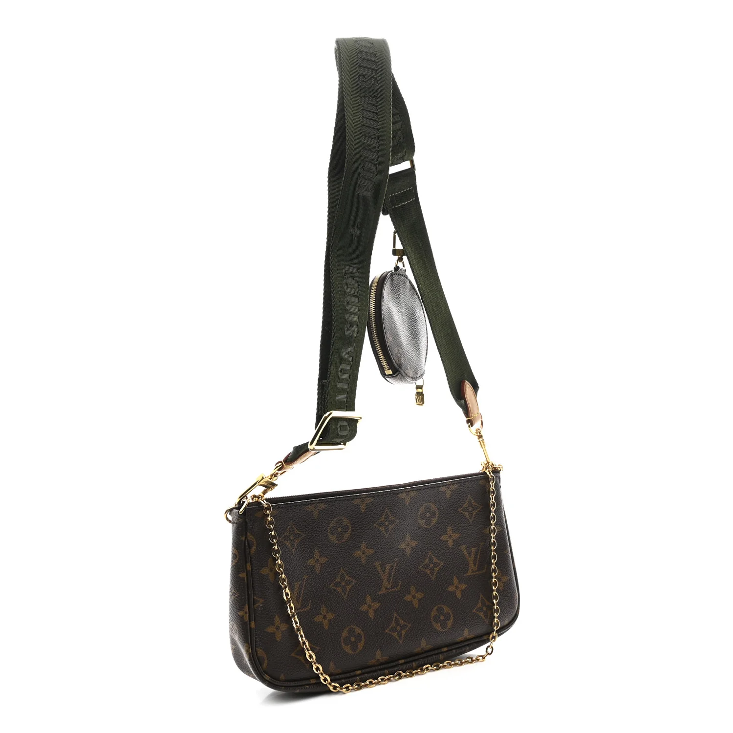 Monogram Multi Pochette Accessories Kaki