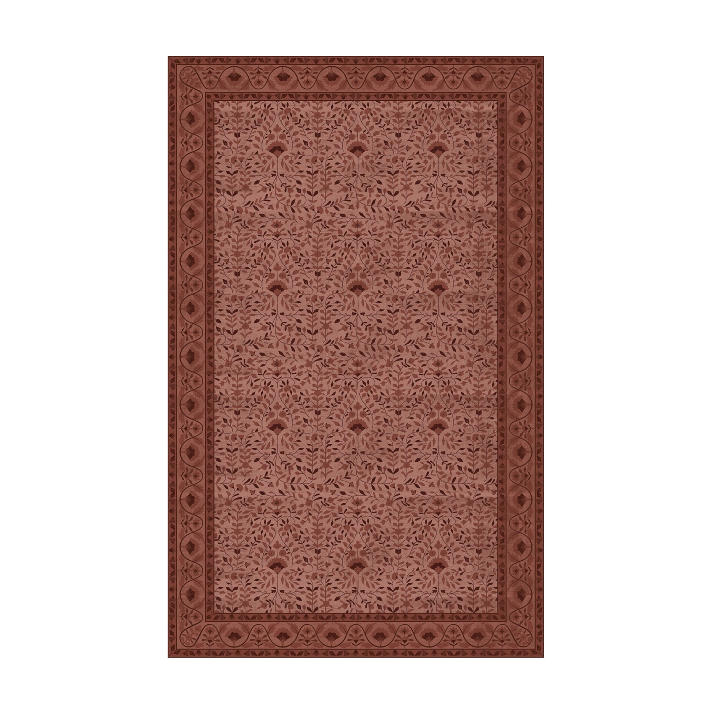 Roselle Silky Soft Washable Rug Sangria 150x240cm