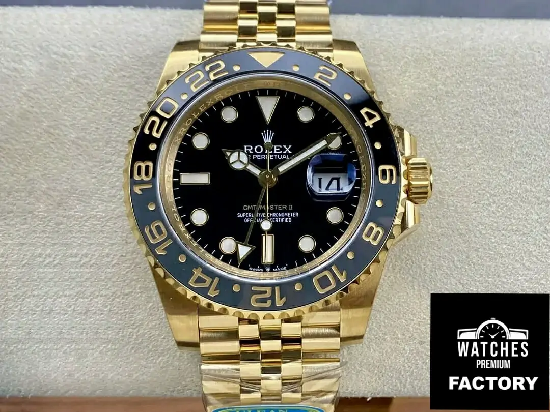 Rolex GMT Master II M126718GRNR-0001 Clean Factory Black Bezel