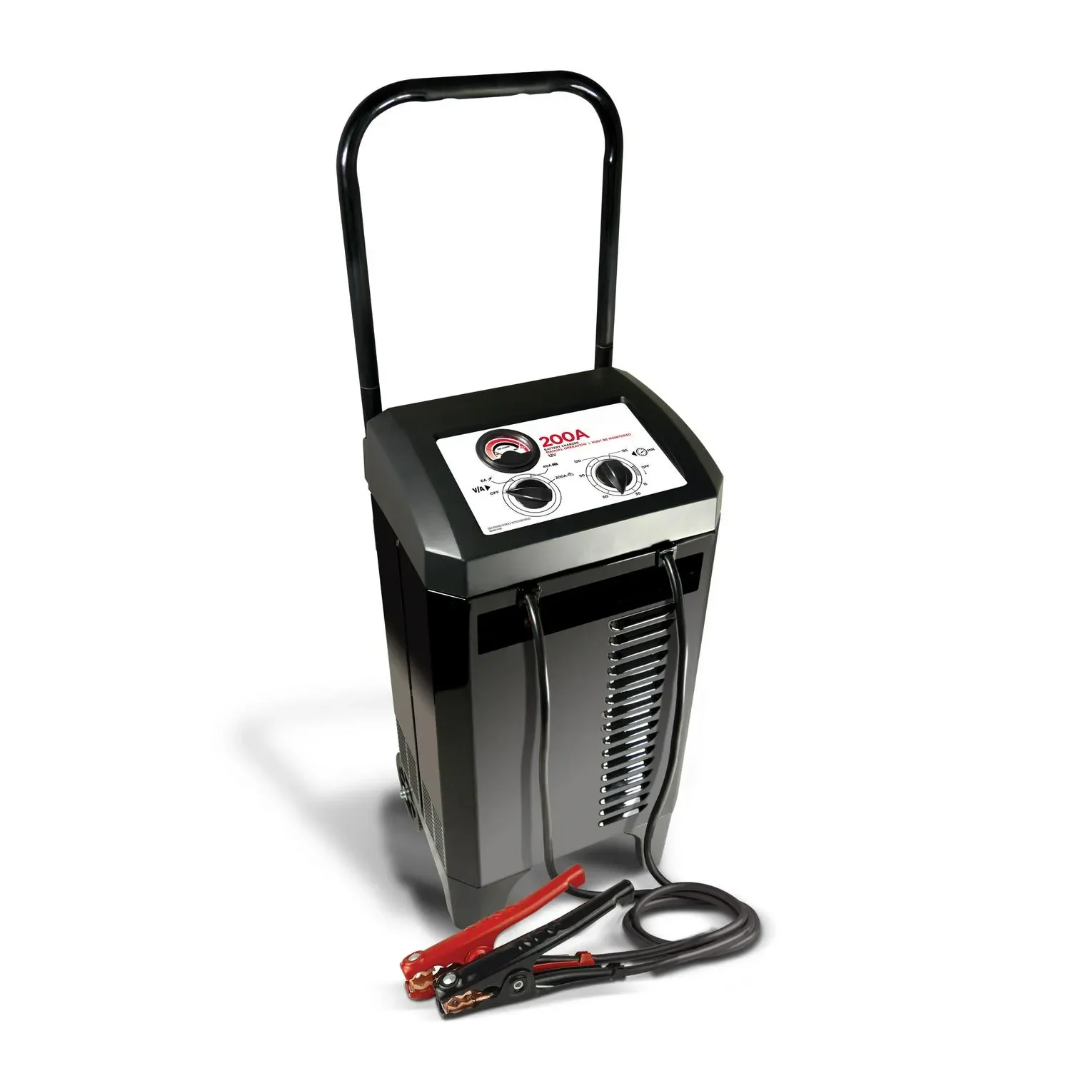 Chargeur de batterie/démarreur de moteur manuel électrique 12 V 200 A