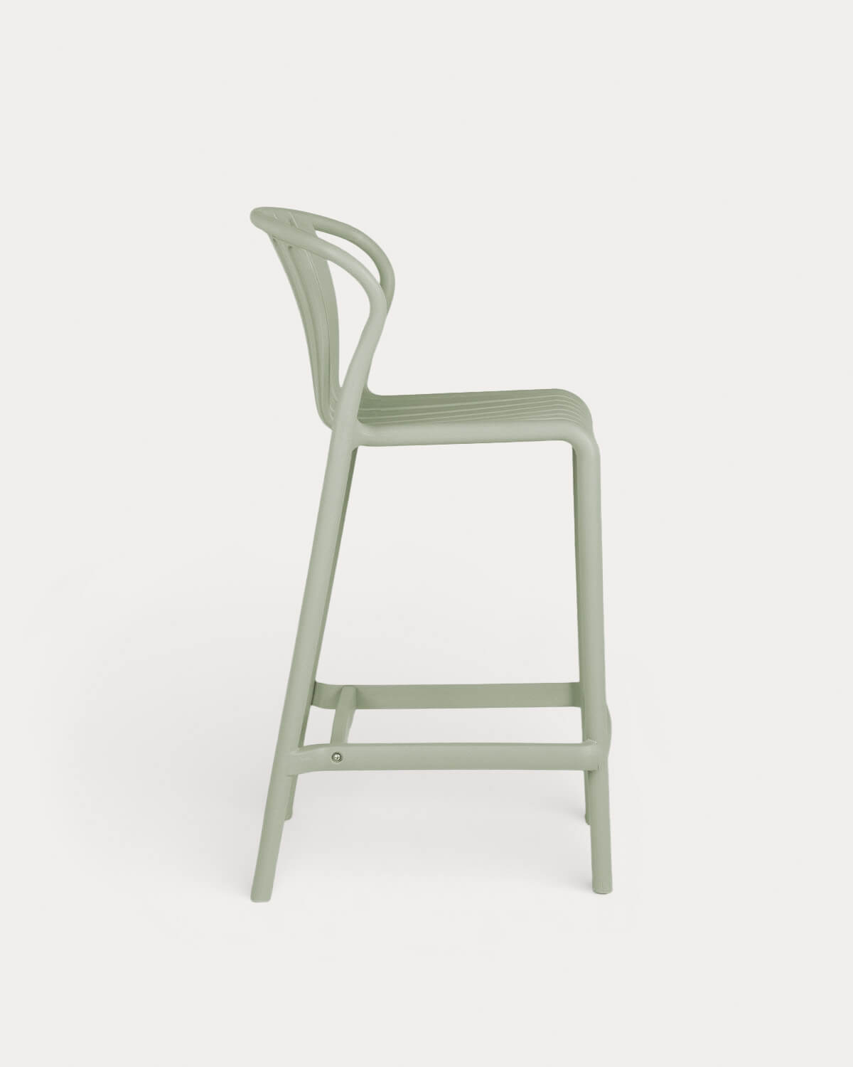 Baztan - Pack 4 Taburetes Altos de Polipropileno (65 cm) Baztan