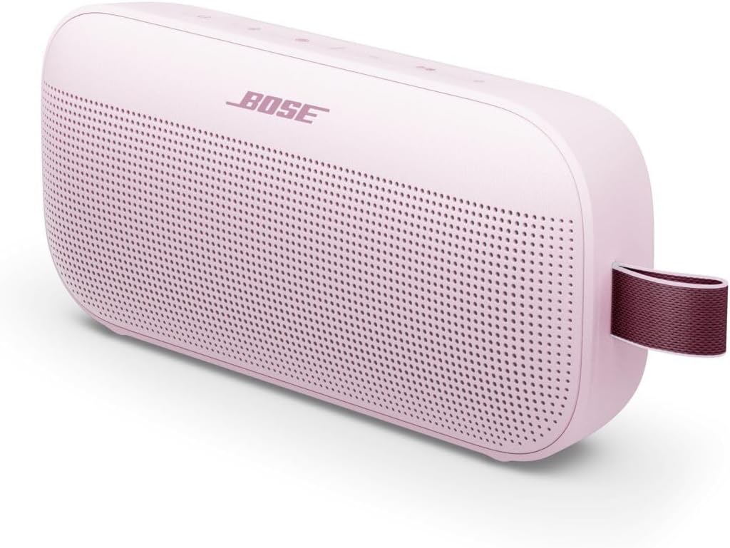 Enceinte Bluetooth portable Bose SoundLink Flex (2e génération), enceinte d'extérieur portable avec son haute fidélité, jusqu'à 12 heures d'autonomie, étanche à l'eau et à la poussière