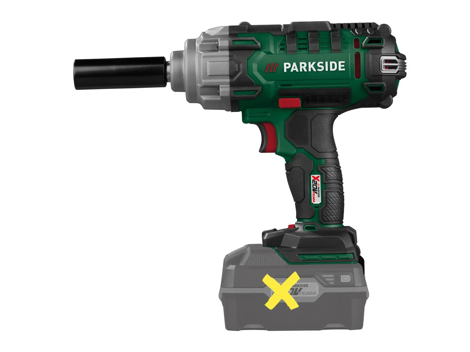 PARKSIDE Visseuse  chocs sans fil PASSK 20-Li C4, 400 Nm, 20 V