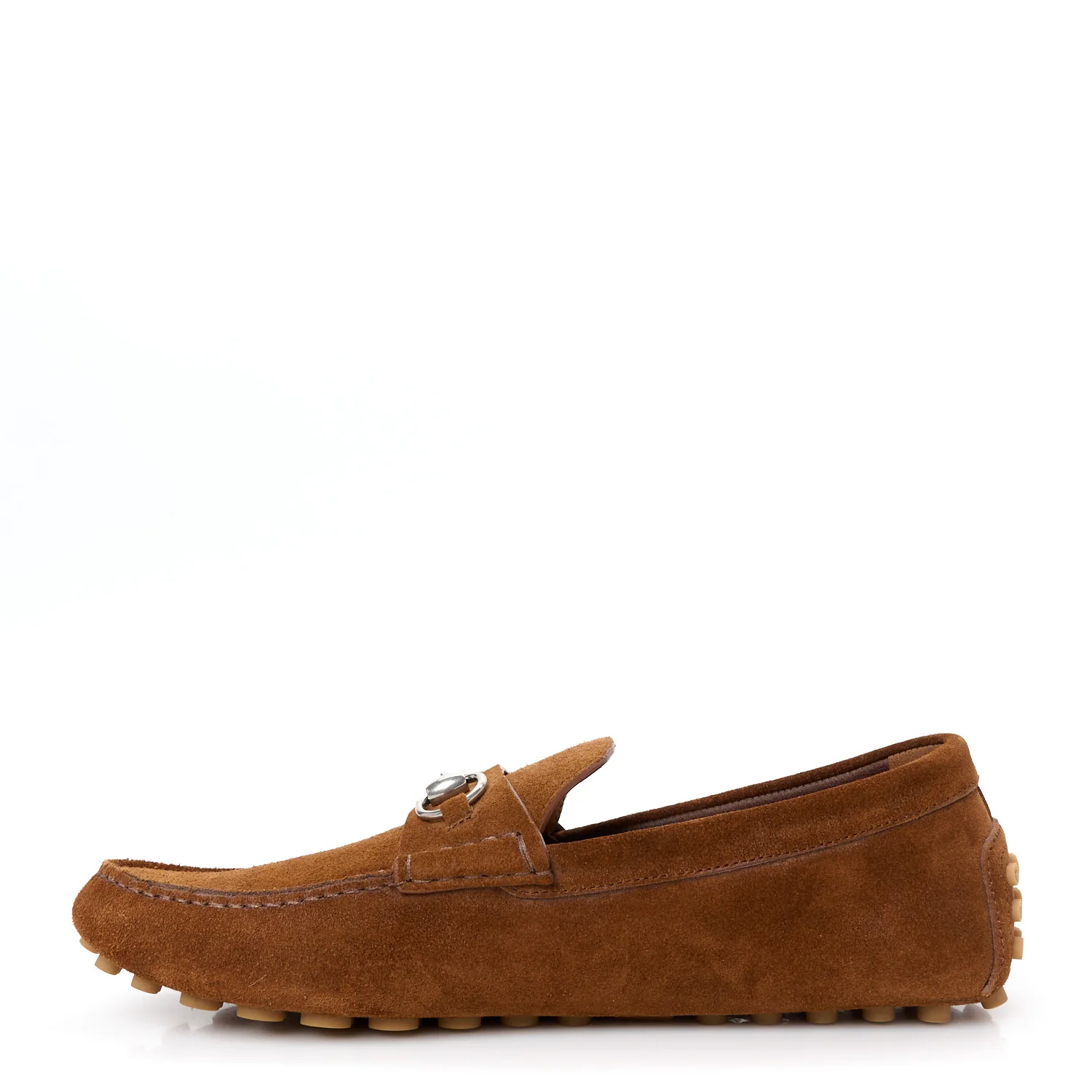 Suede Mens Horsebit Driver Loafers 9 Cuir