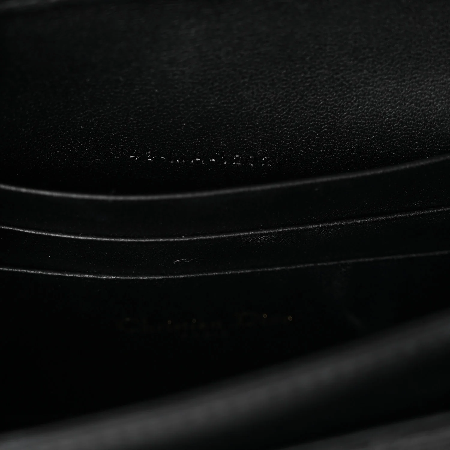 Lambskin Cannage Mini My Dior Bag Black