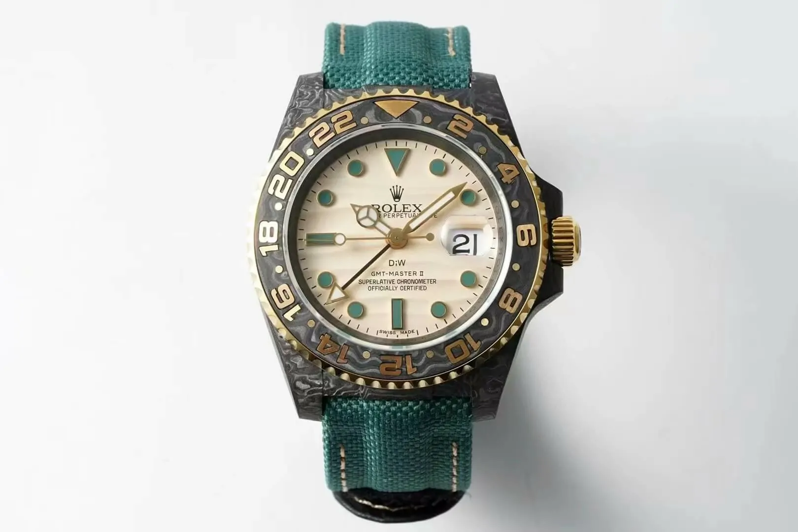 Rolex GMT-MASTER II Diw Green Strap