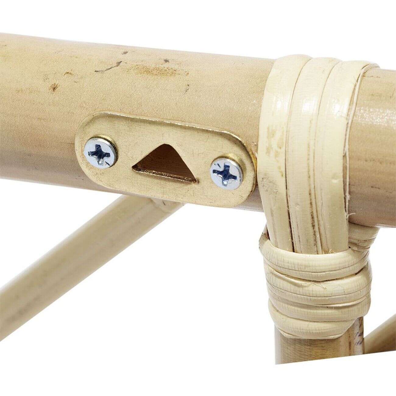 Tête de lit à suspendre Malang rotin naturel - L160xP3xH50 cm