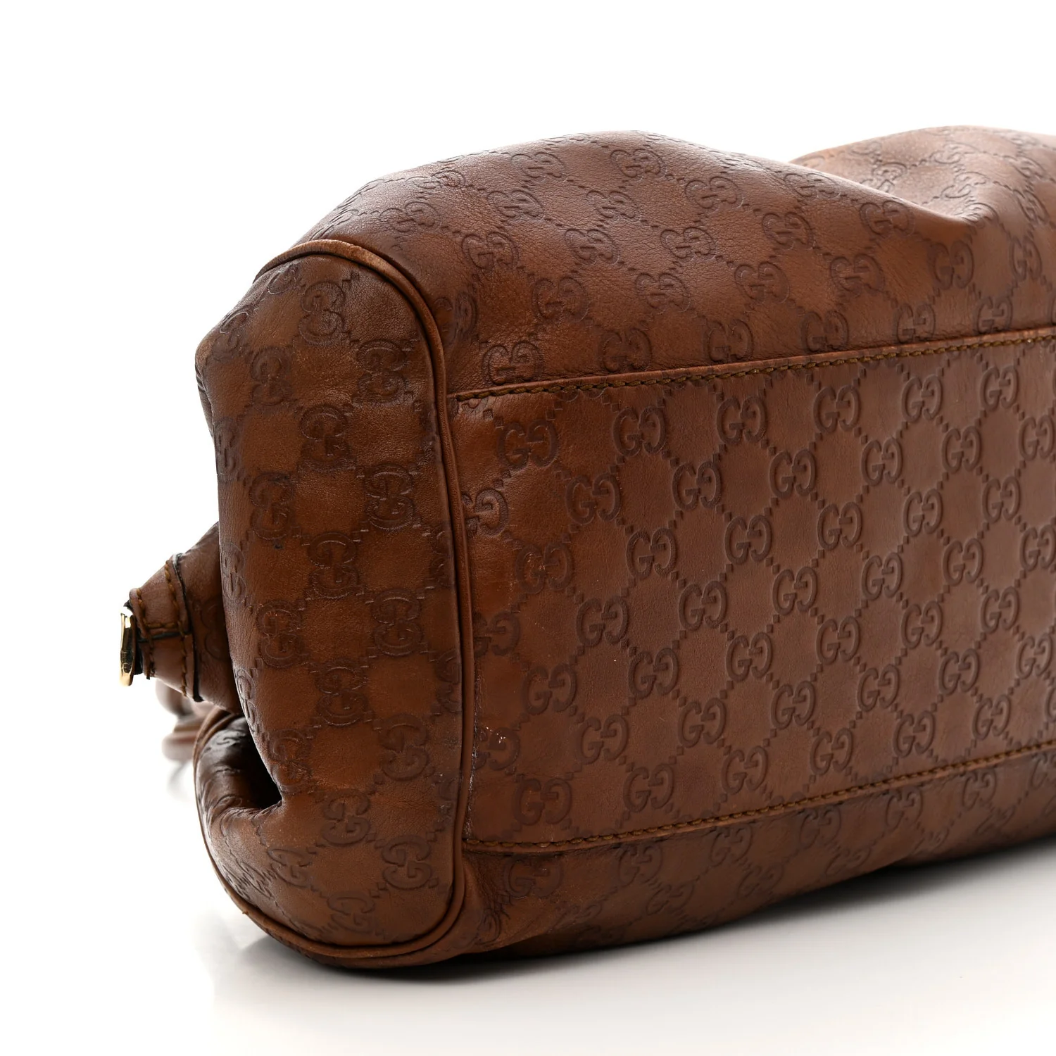 Guccissima Medium Sukey Tote Brown