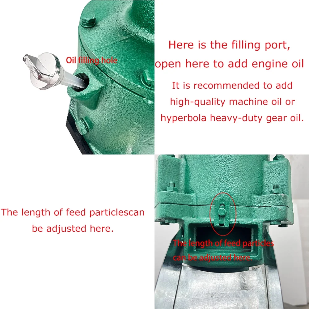 Animal Feed Pellet Mill Machine 8MM Pellet Fodder Press Pelletizer for Chicken 180 200KG/H 220V Image 7