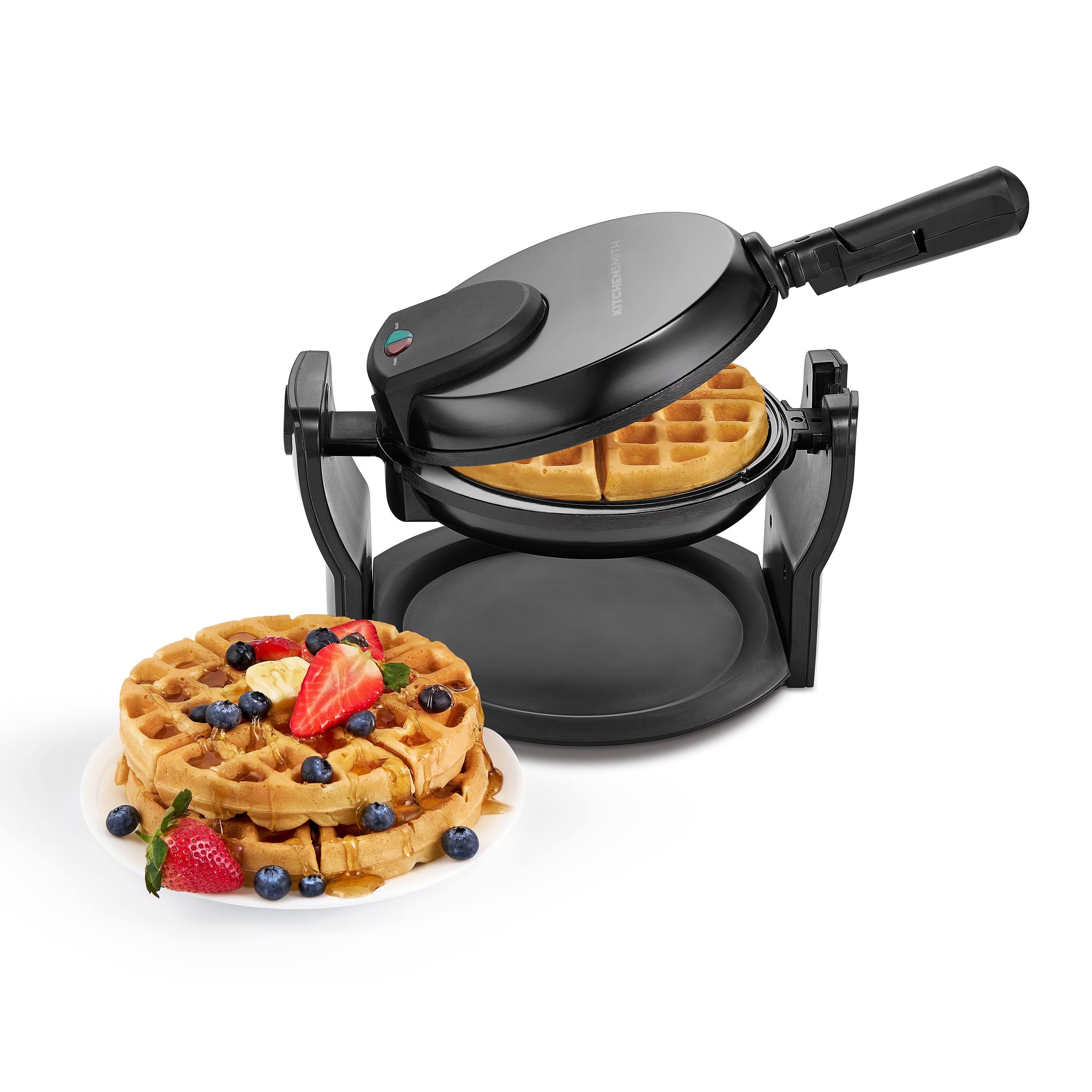 Bella Rotating Belgian Waffle Maker Model #TSK-2126W Non- Stick Fast