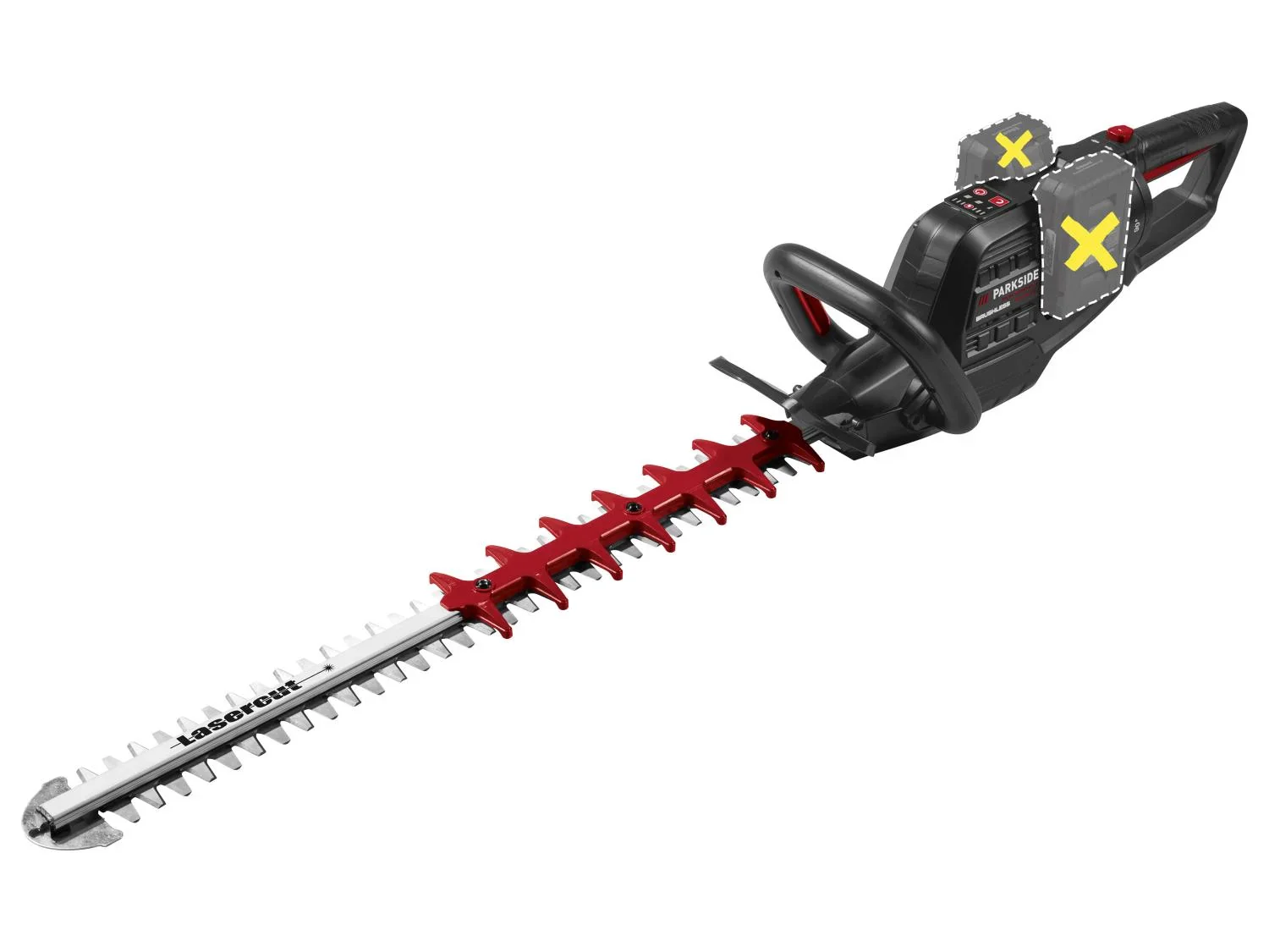 PARKSIDE PERFORMANCE Taille-haies sans fil + chargeur + batterie, 20 V