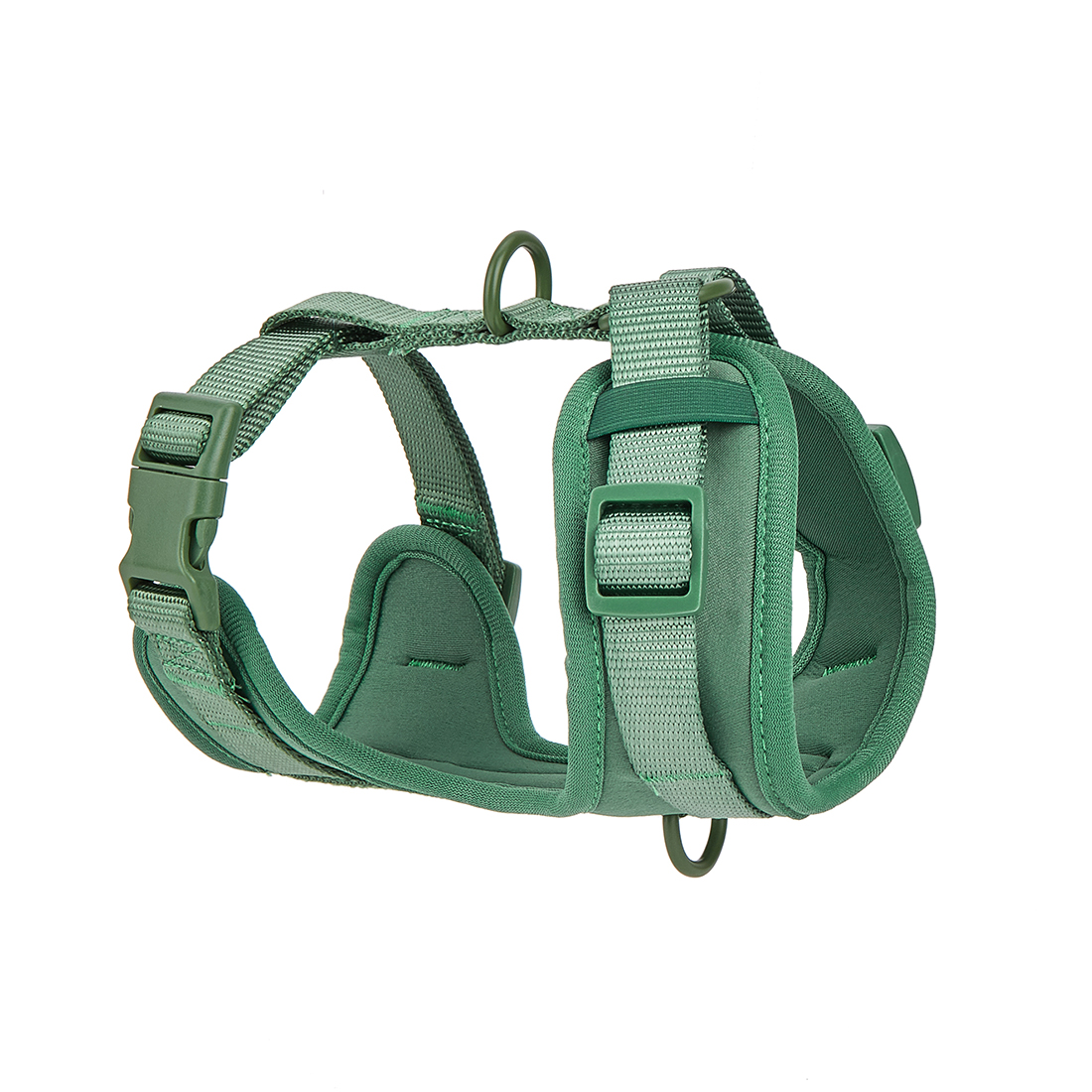 6-Color Adjustable Pet Collar Vest Comfortable Harness for Dogs and Cats with Easy-to-Fit Chest Straps