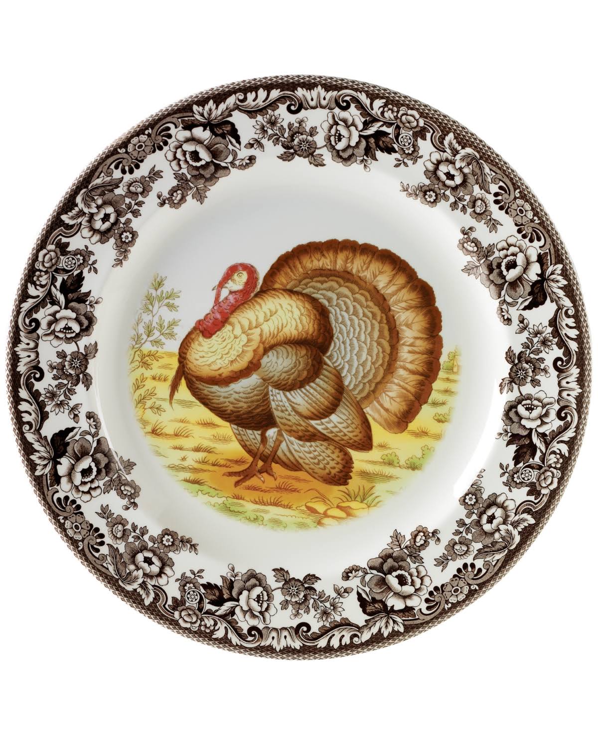 Spode Woodland Dinner Plate - Turkey
