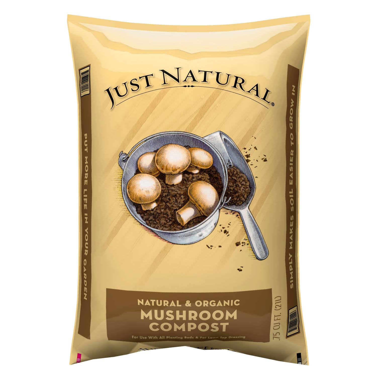 Jolly Gardener Mushroom Compost Bag 0.75 Cu. Ft.