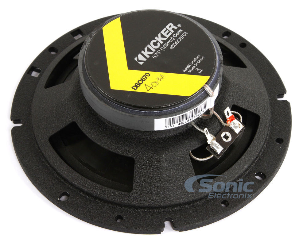 (2) 43DSC6704 6.75" Car Speakers + (2) 43DSC69304 6x9 Speakers - Image 5