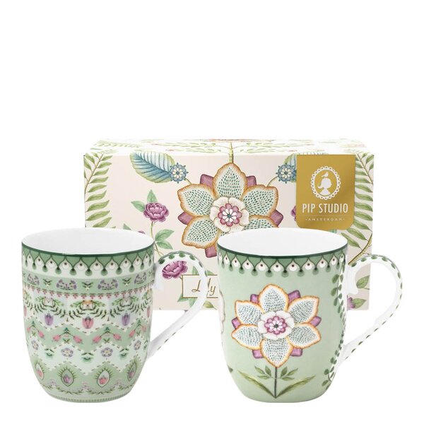 Lilly & Lotus krus liten 20 cl 2 stk lysegrønn