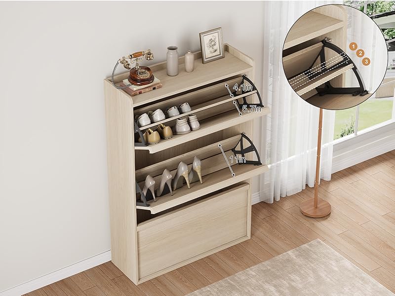 flip shoe cabinet
