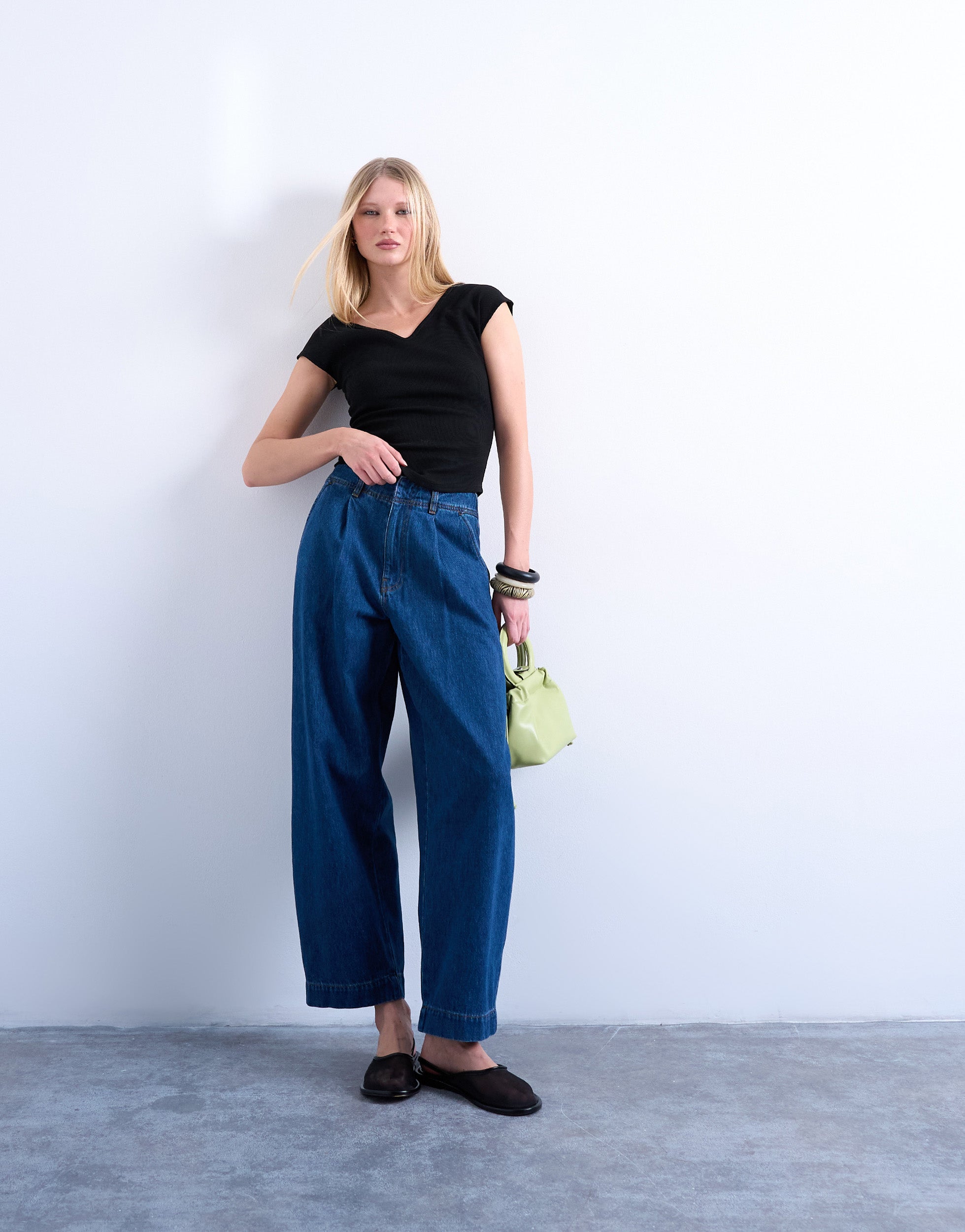 VERO MODA® TSMARI High rise Wide Leg Fit Jeans