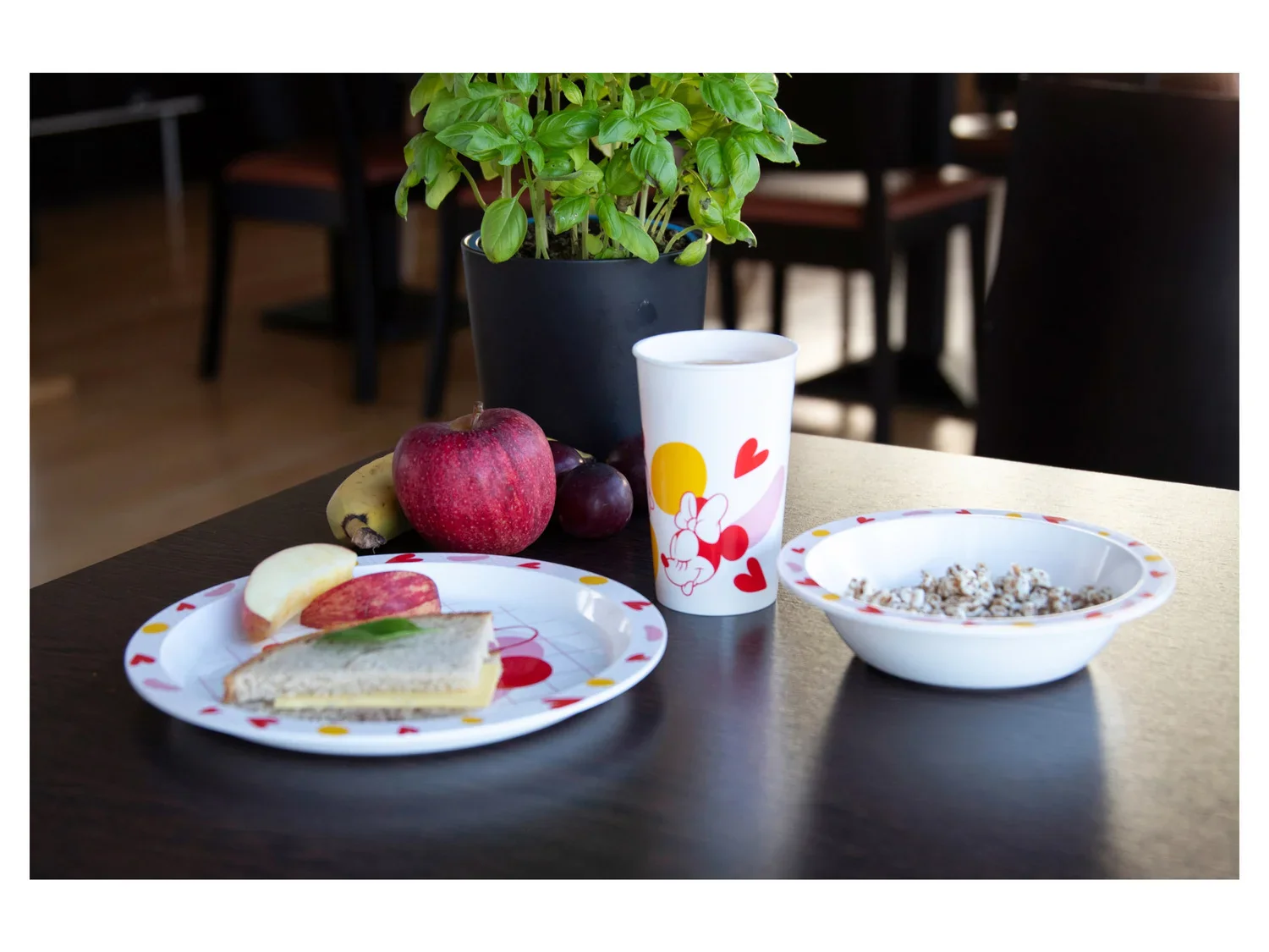 Set de petit-djeuner Disney, 3 pices