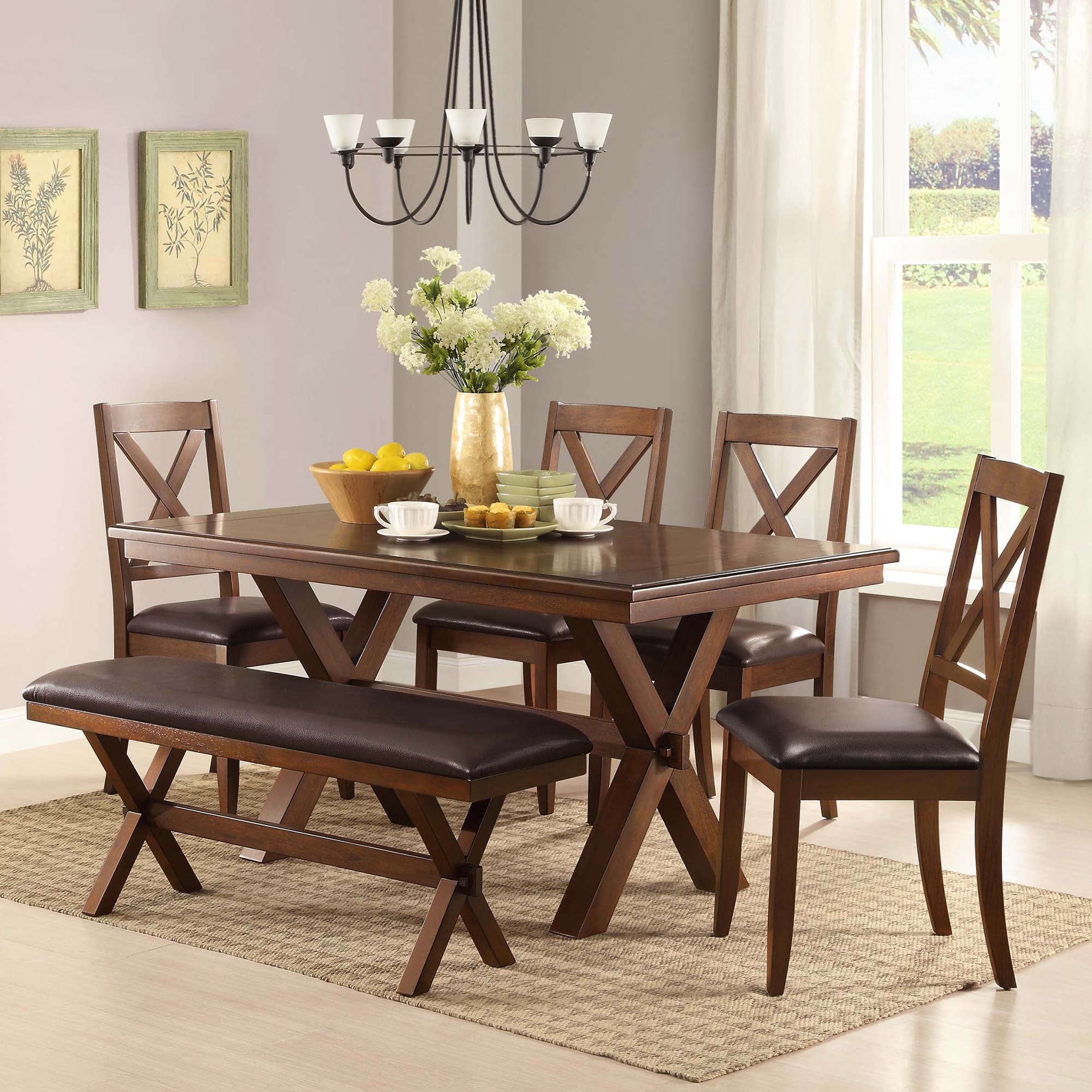 Better Homes & Gardens Maddox Bench, Espresso