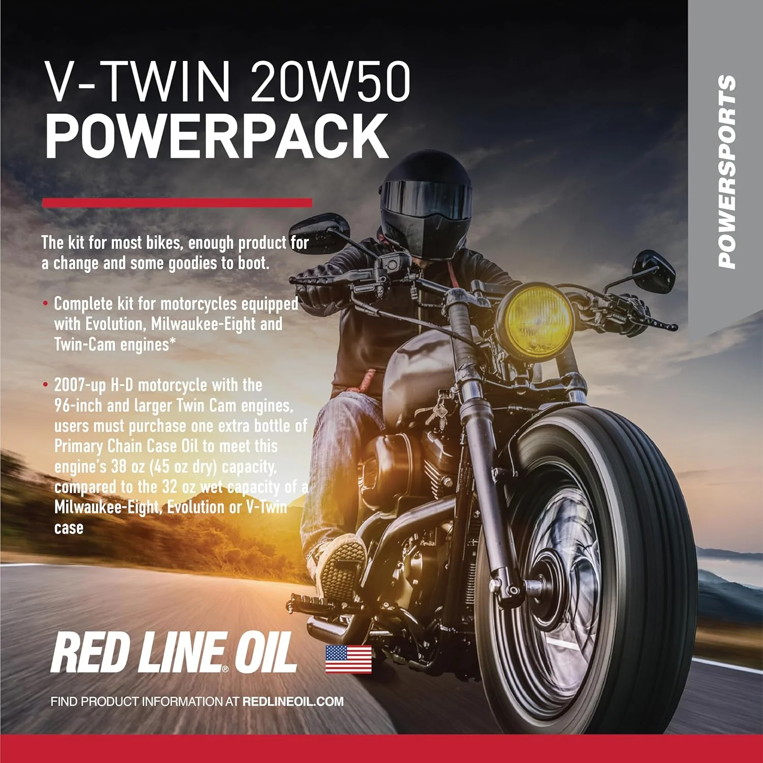 Red Line Oil 90226 Motorcycle Power Pack Kit