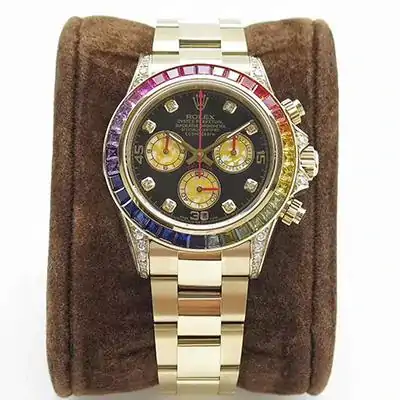 Rolex Daytona Cosmograph Rainbow 116589RBOW BL Factory 4130 Movement