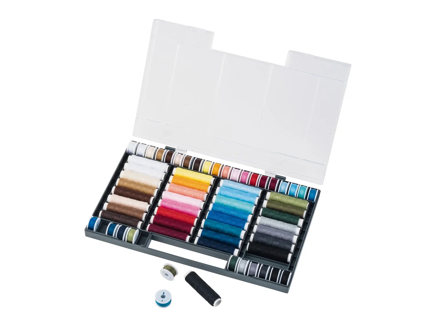 crelando Assortiment de fils  coudre, 64 pices