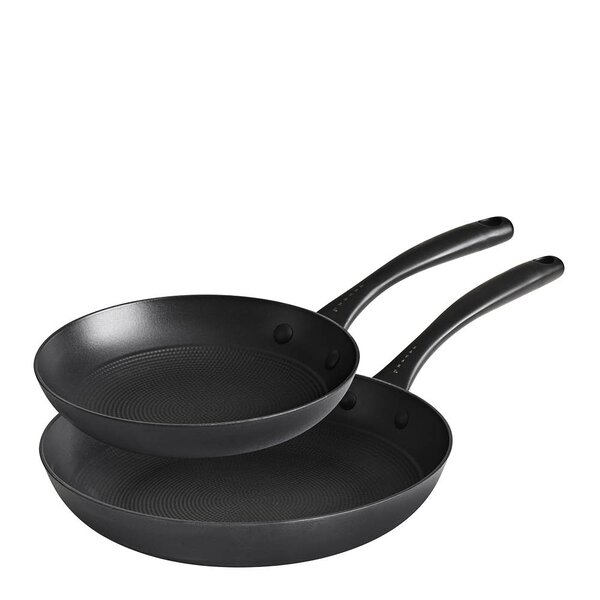 Stekepannesett 20+28 cm med honeycomb og keramisk belegg