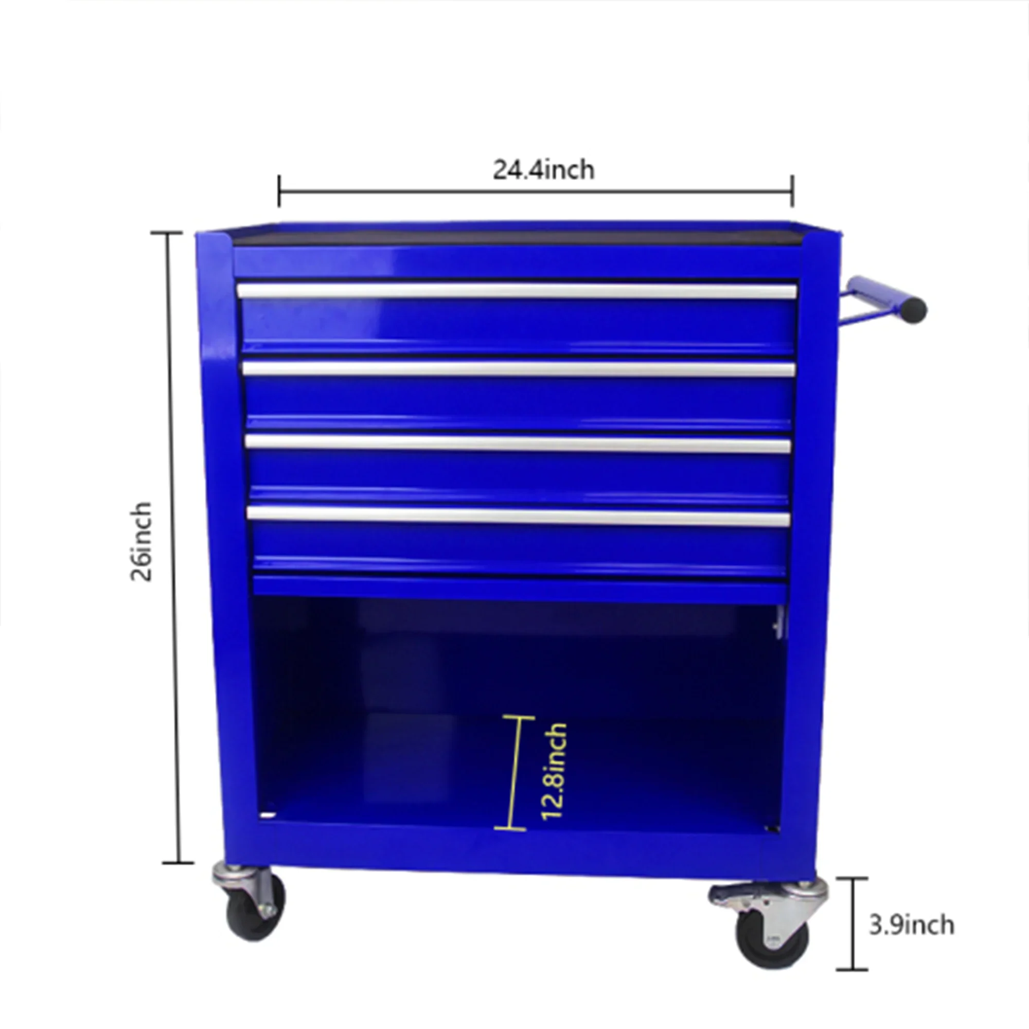 ARTMAN 4 Drawers Rolling Tool Cart With Wheels,Metal Tool Chest Garage Storage Cabinet,Removable Toolbox Organizer for Workshop, Garage