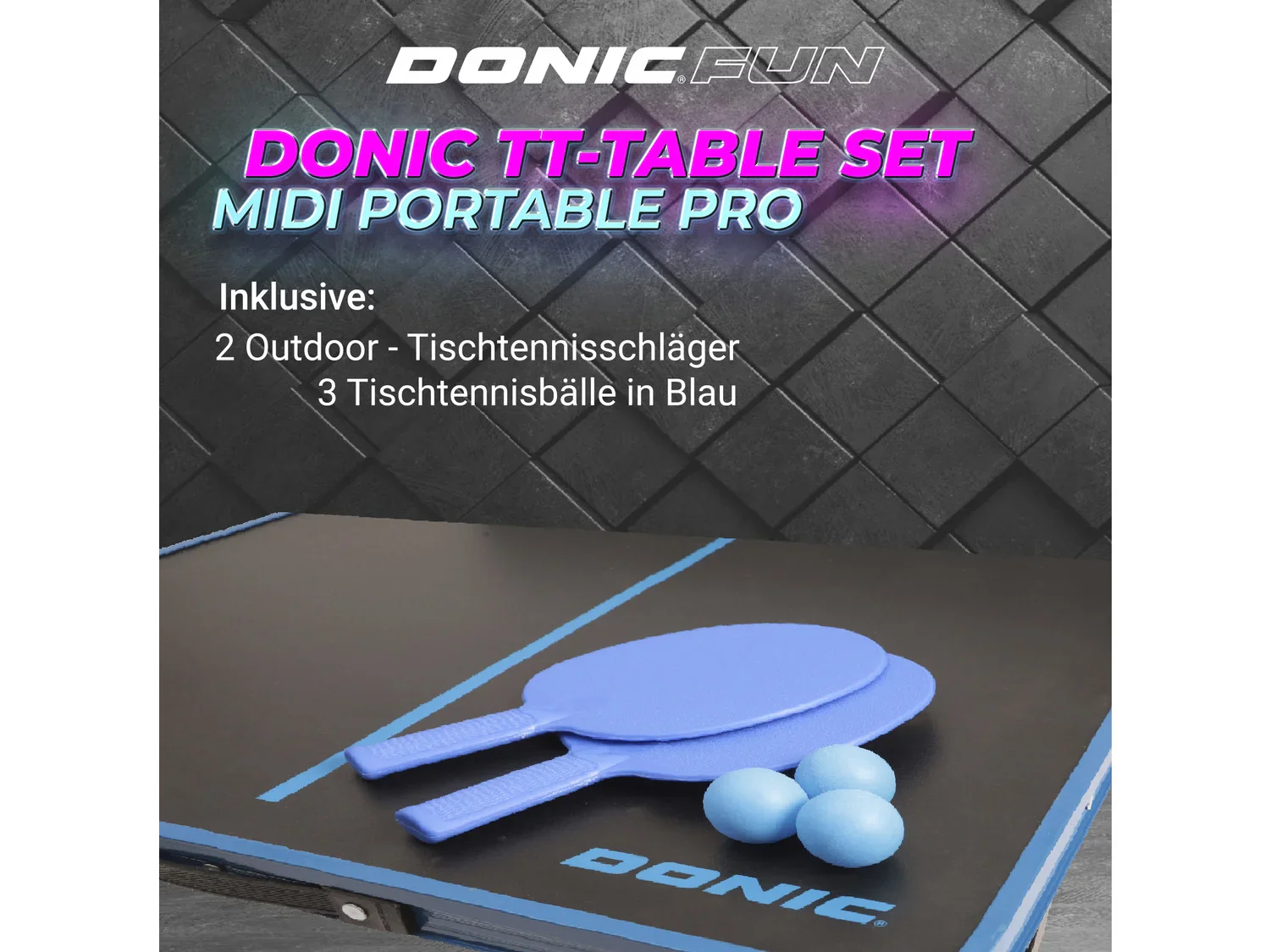 DONIC Table de ping-pong