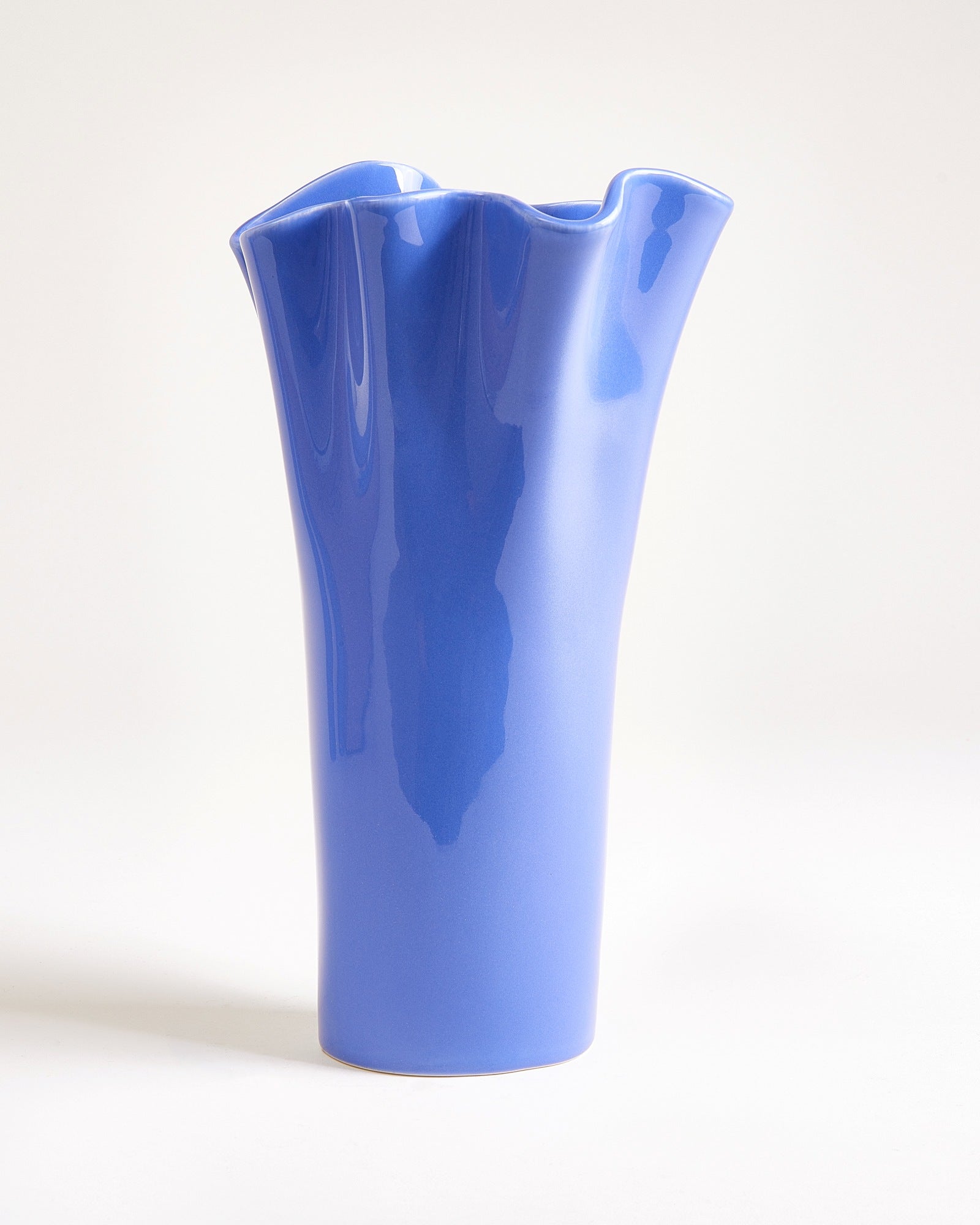 DUNA VASE L CORNFLOWER