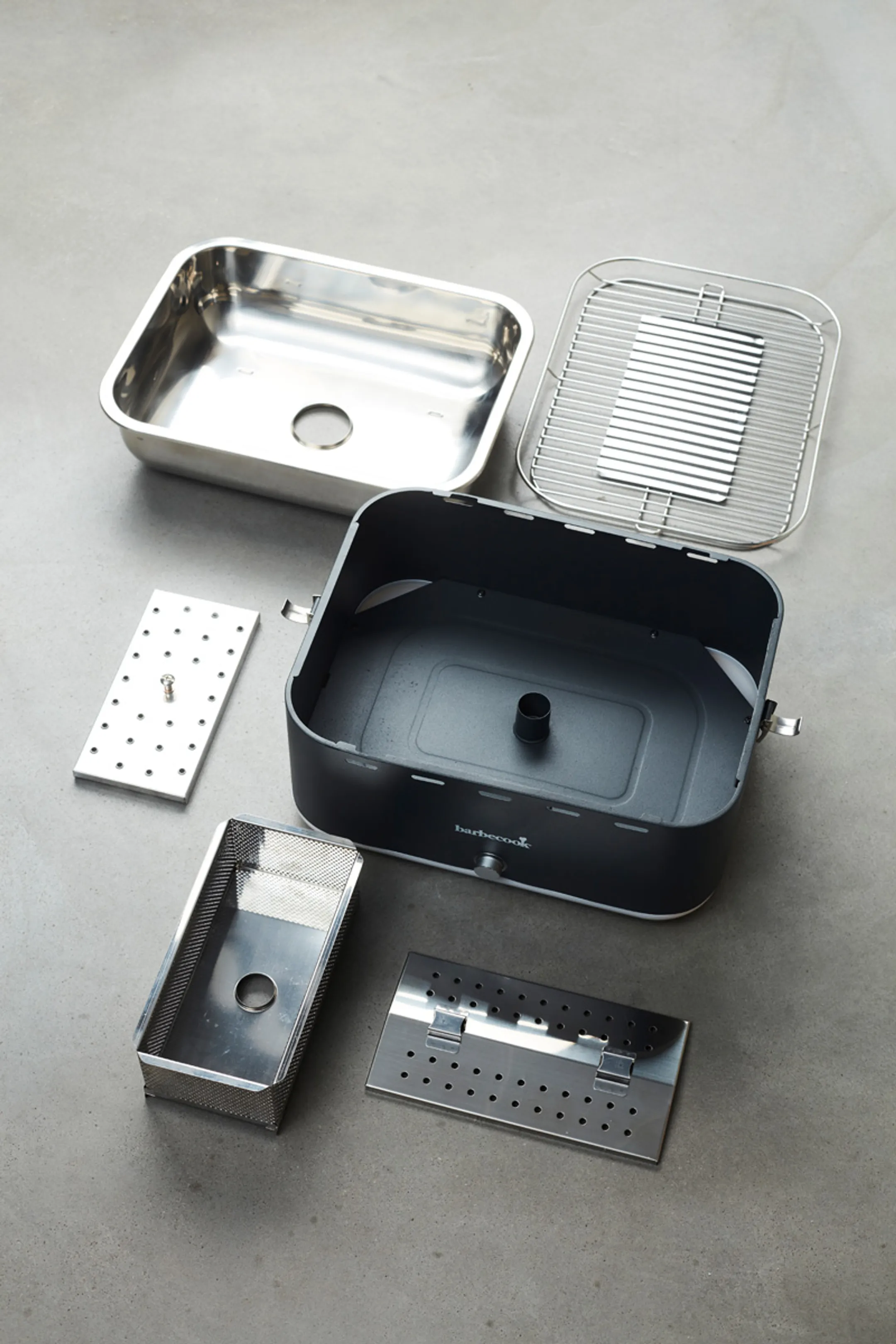 Barbecook Houtskoolbarbecue Carlo Urban Grey BC-CHA1015