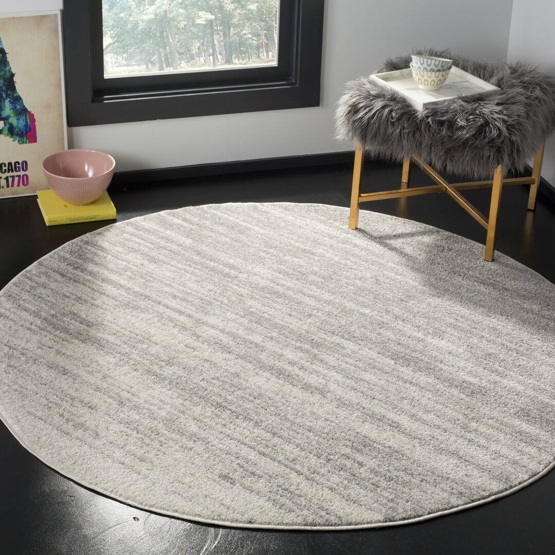 Connie Gray Area Rug Greyleigh Rug Size: Round 8