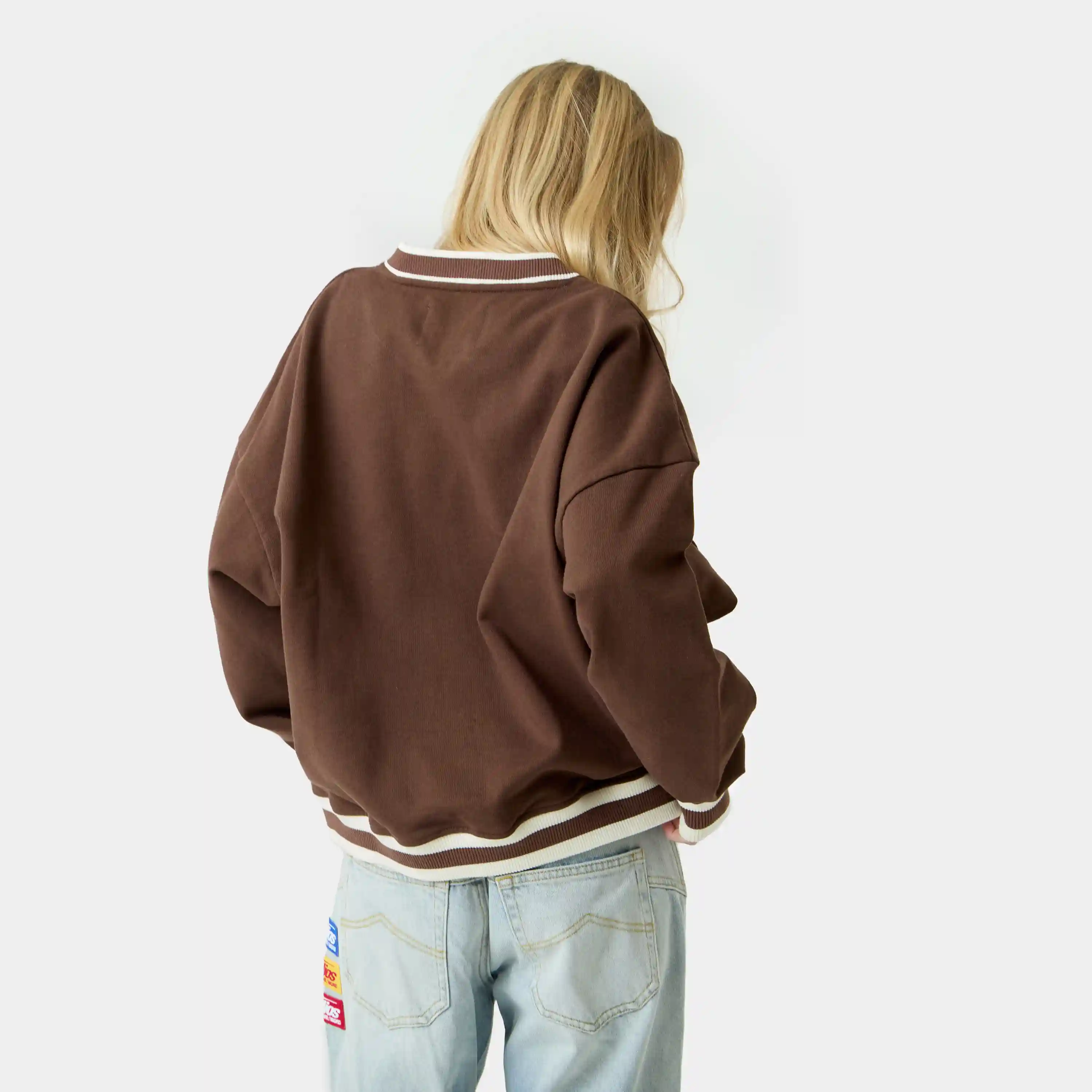 Academy Choco Oversized Crewneck