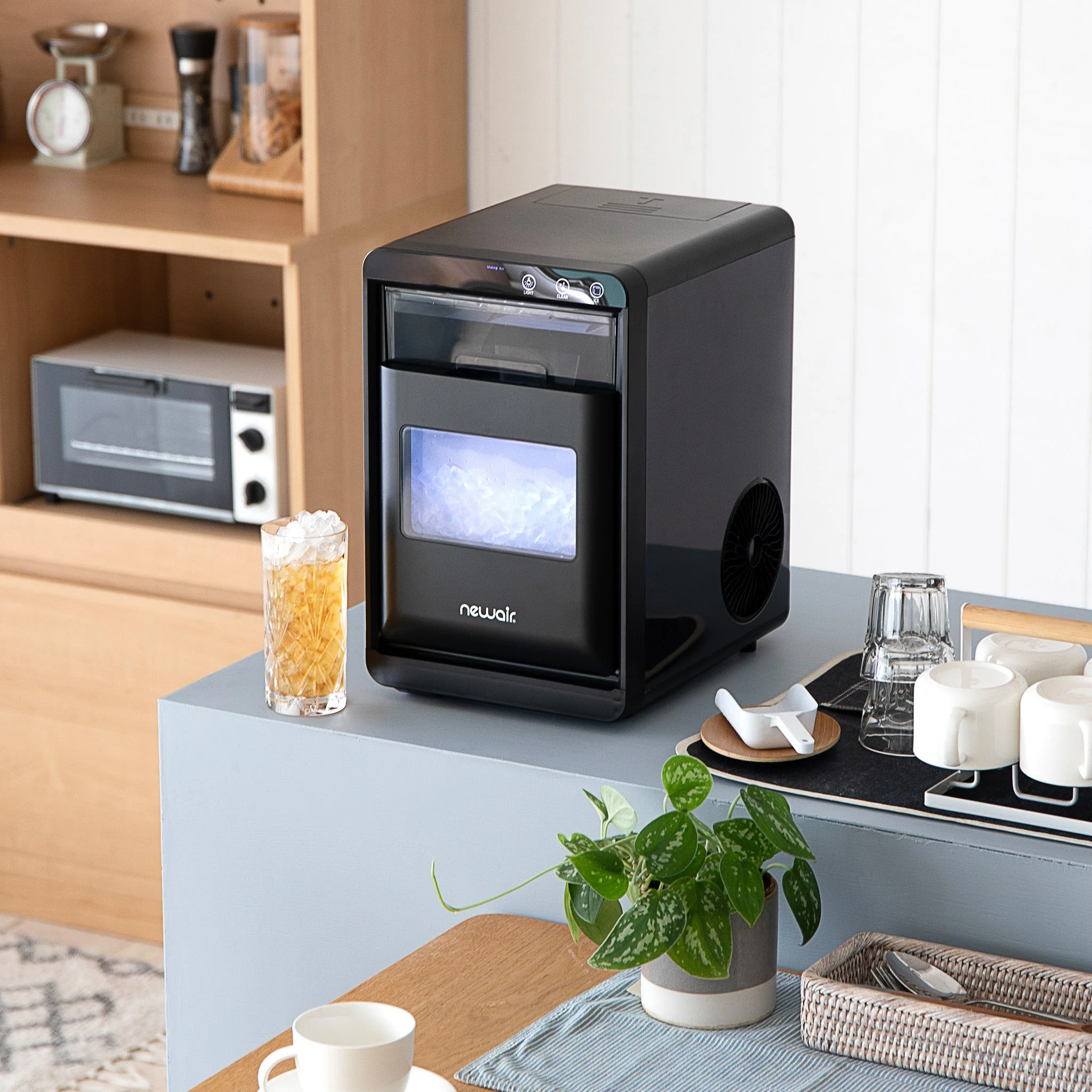 Newair Countertop Ice Maker Nugget Ice, 44 lbs/24 hours