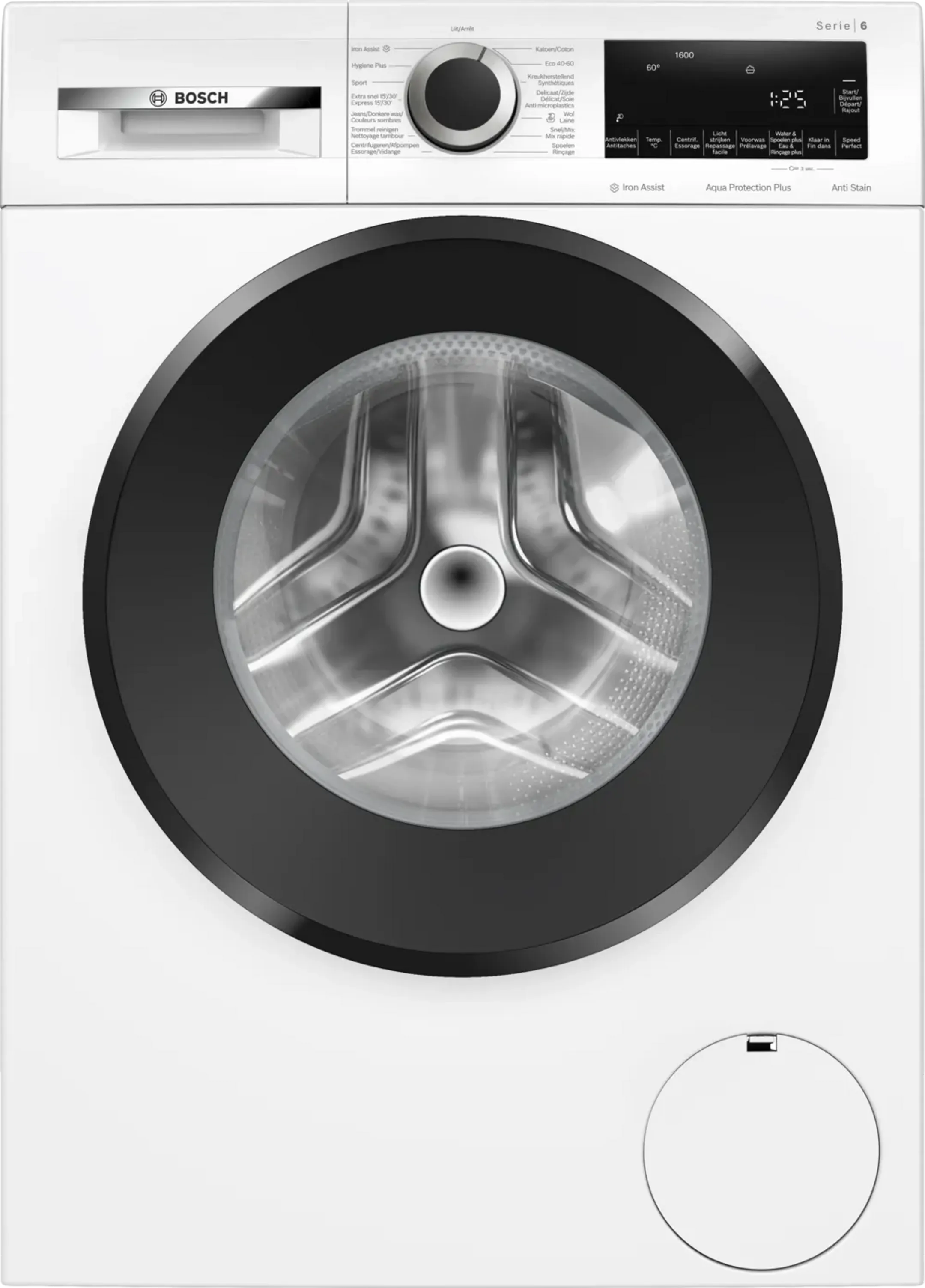 Bosch Wasmachine WGG246ZPFG Serie 6 Iron Assist 9 kg