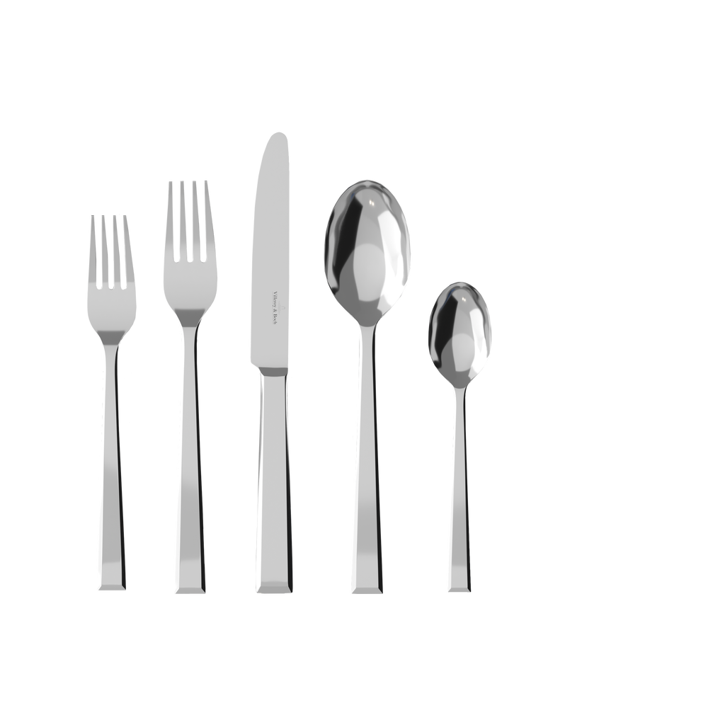 Victor 60-piece flatware set - stainless steel