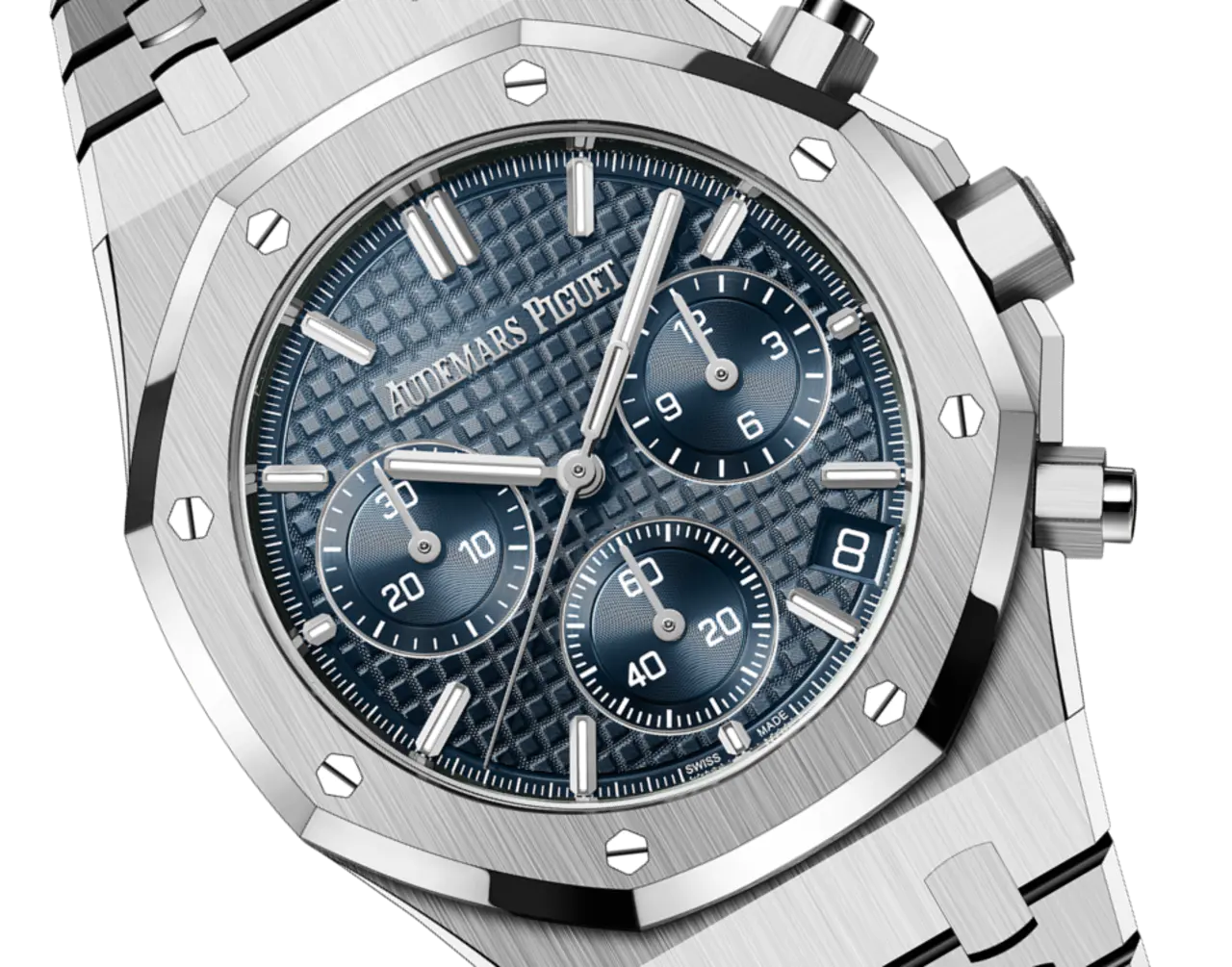 【Super Clone】Audemars Piguet ROYAL OAK“Night Blue Cloud 50” Dial CHRONOGRAPH 41mm 26240ST.OO.1320ST.05