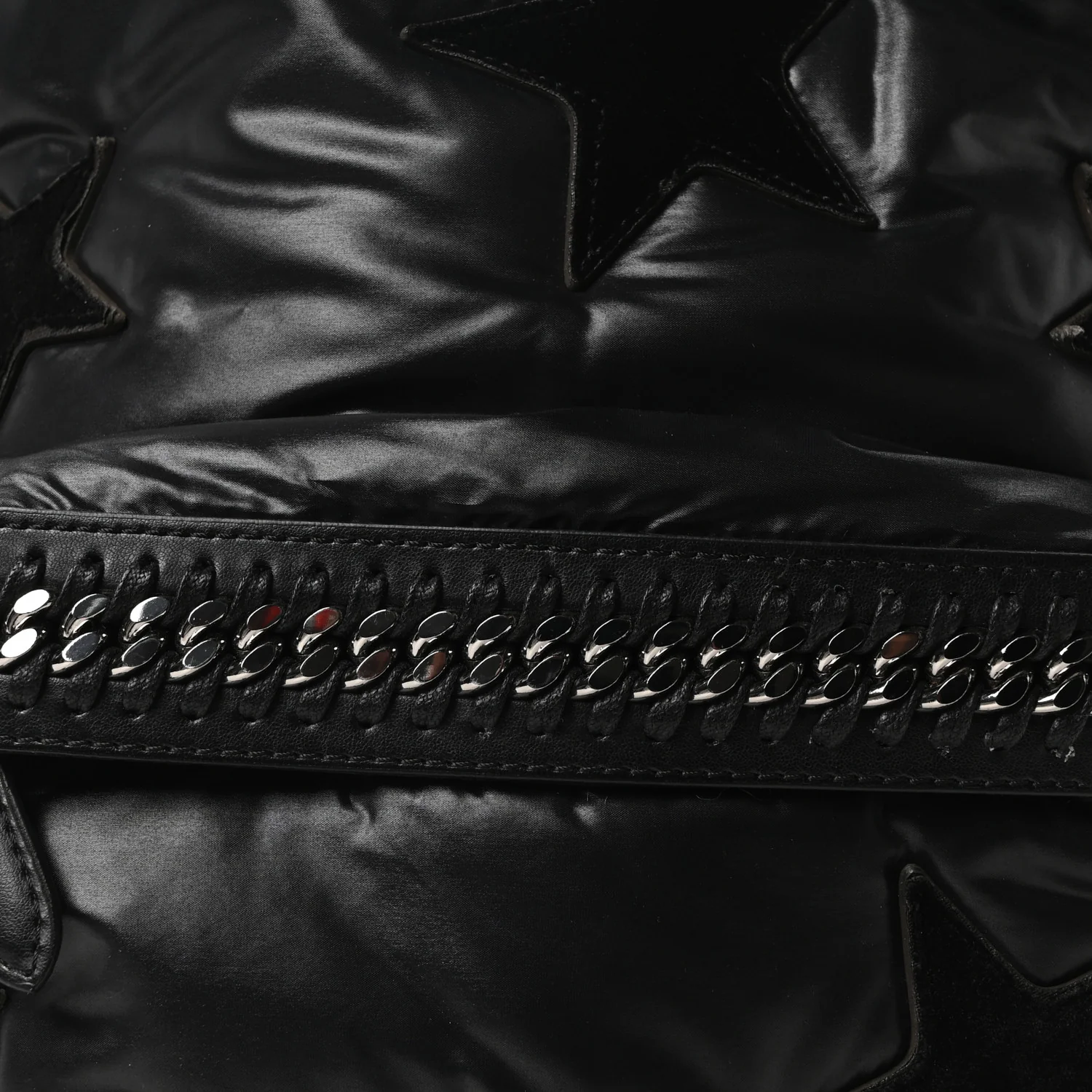Polyamide Falabella Stars Backpack Black