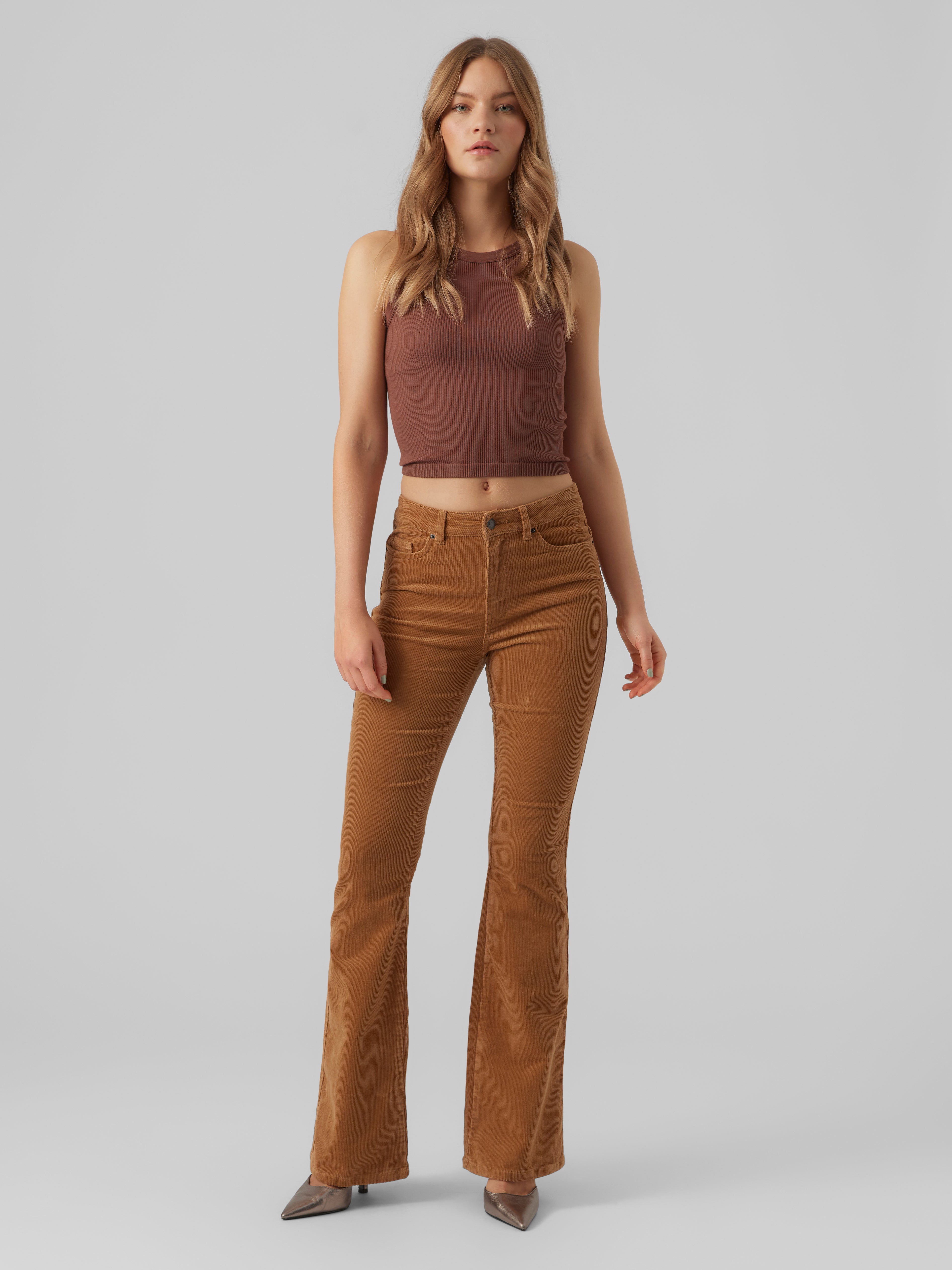 VERO MODA® VMSIGA High rise Corduroy Trousers