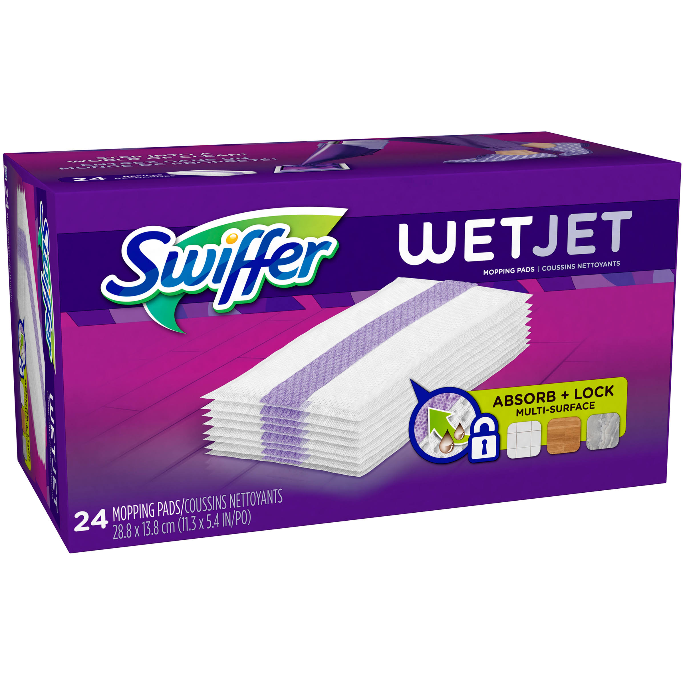 Swiffer Wet Jet Cleaning Pad Refills - 24 count