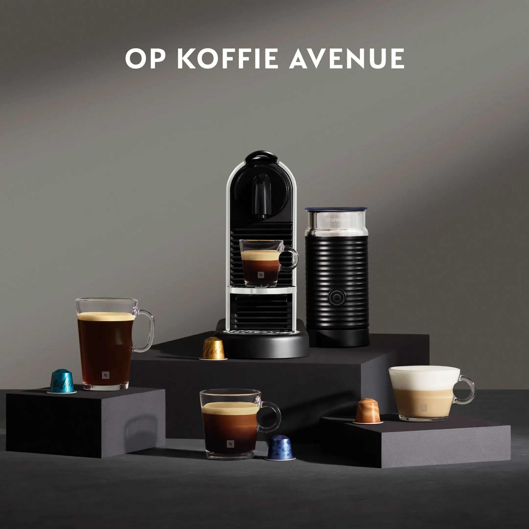 De'Longhi Nespresso Koffiemachine Citiz & Milk Platinum Stainless Steel